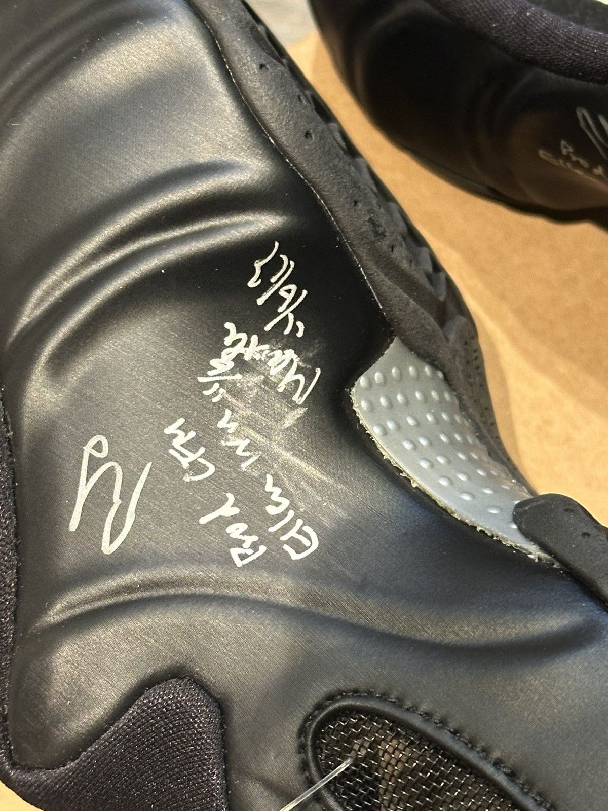Nike *Prod conf sample * 2014 nike clogposite , black metallic Size US 9 / EU 42 - 4 Thumbnail