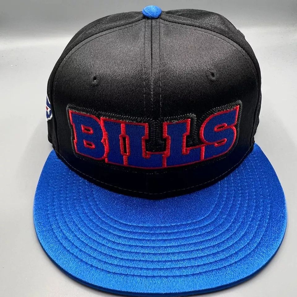 New Era Buffalo Bills Hat Men 7 1/8 59Fifty New Era NFL Fitted Cap Size ONE SIZE - 2 Thumbnail