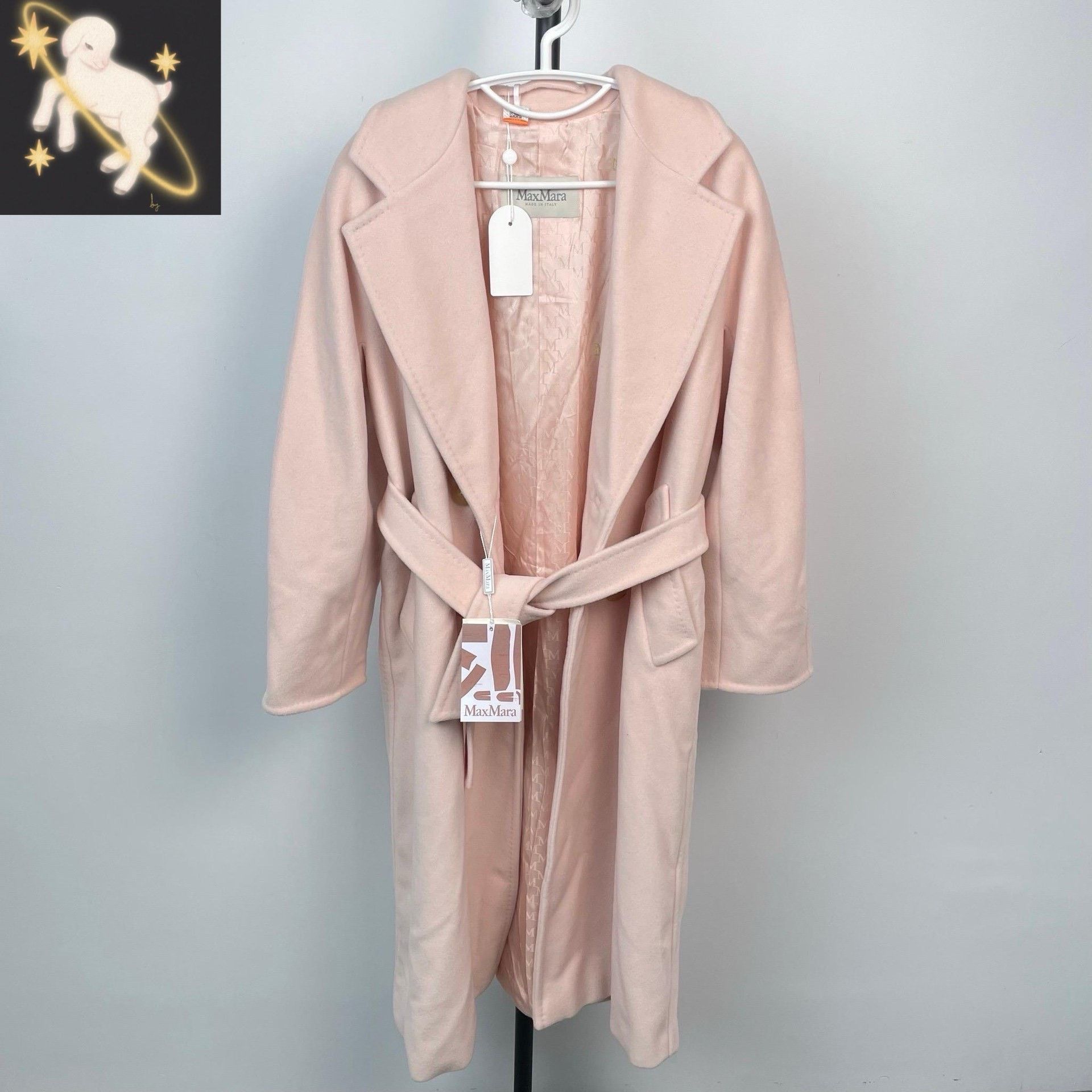Max Mara Max Mara Pink Coat 36 Women Size S / US 4 / IT 40 - 1 Thumbnail