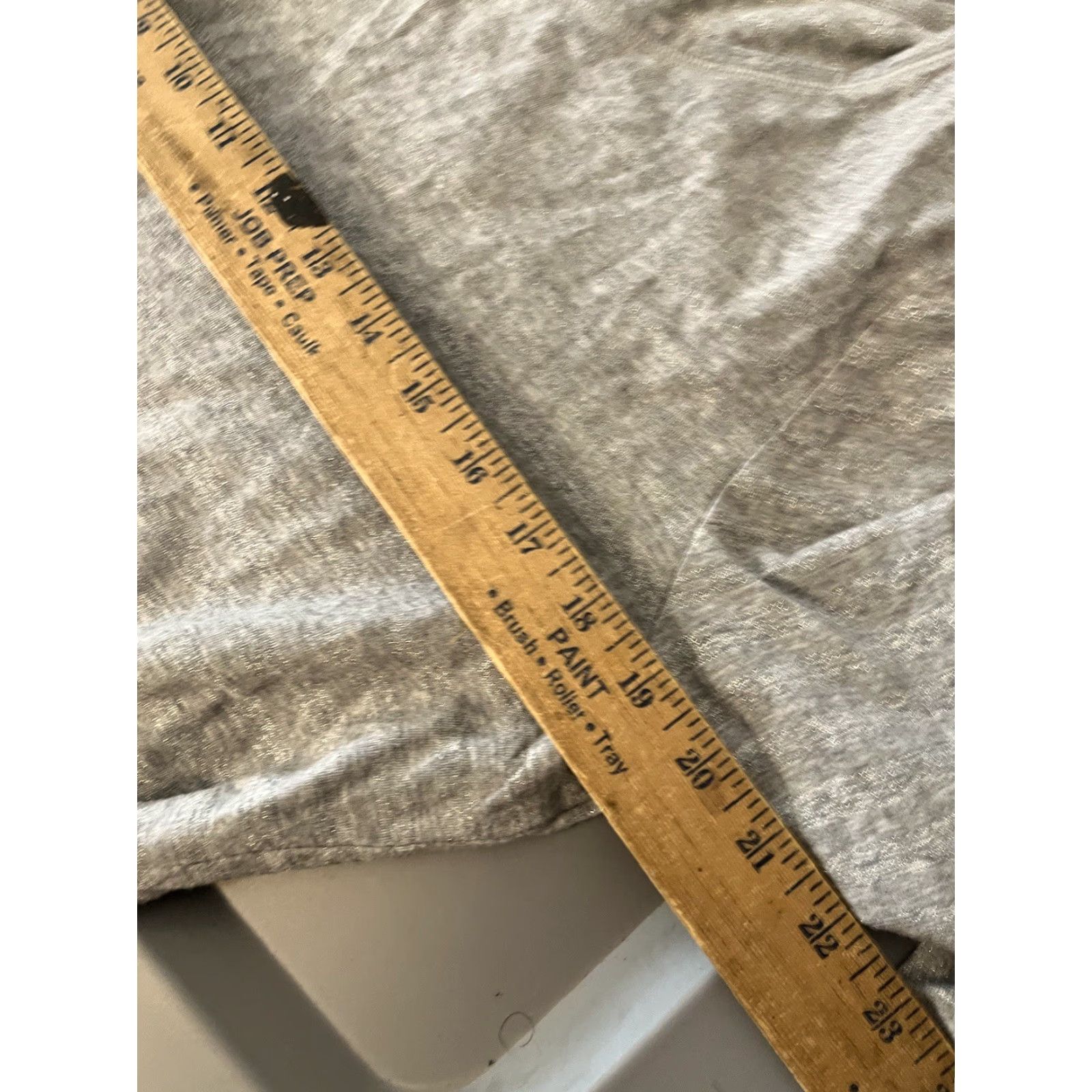 Talbots Talbots Shirt Womens Large Gray Solid Long Sleeve T-Shirt Crew Neck Casual Vintage No Size L / US 10 / IT 46 - 5 Thumbnail