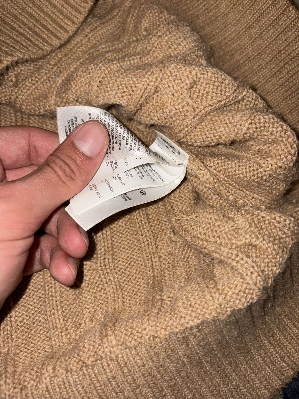 Polo Ralph Lauren Polo Ralph Lauren Men’s Beige Cable Knit Quarter Zip Sweater Size US M / EU 48-50 / 2 - 4 Thumbnail