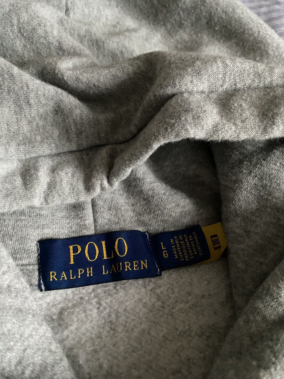 Polo Ralph Lauren Polo Ralph Lauren Polo Bear Pullover Fleece Hoodie Y2K Size US L / EU 52-54 / 3 - 4 Thumbnail