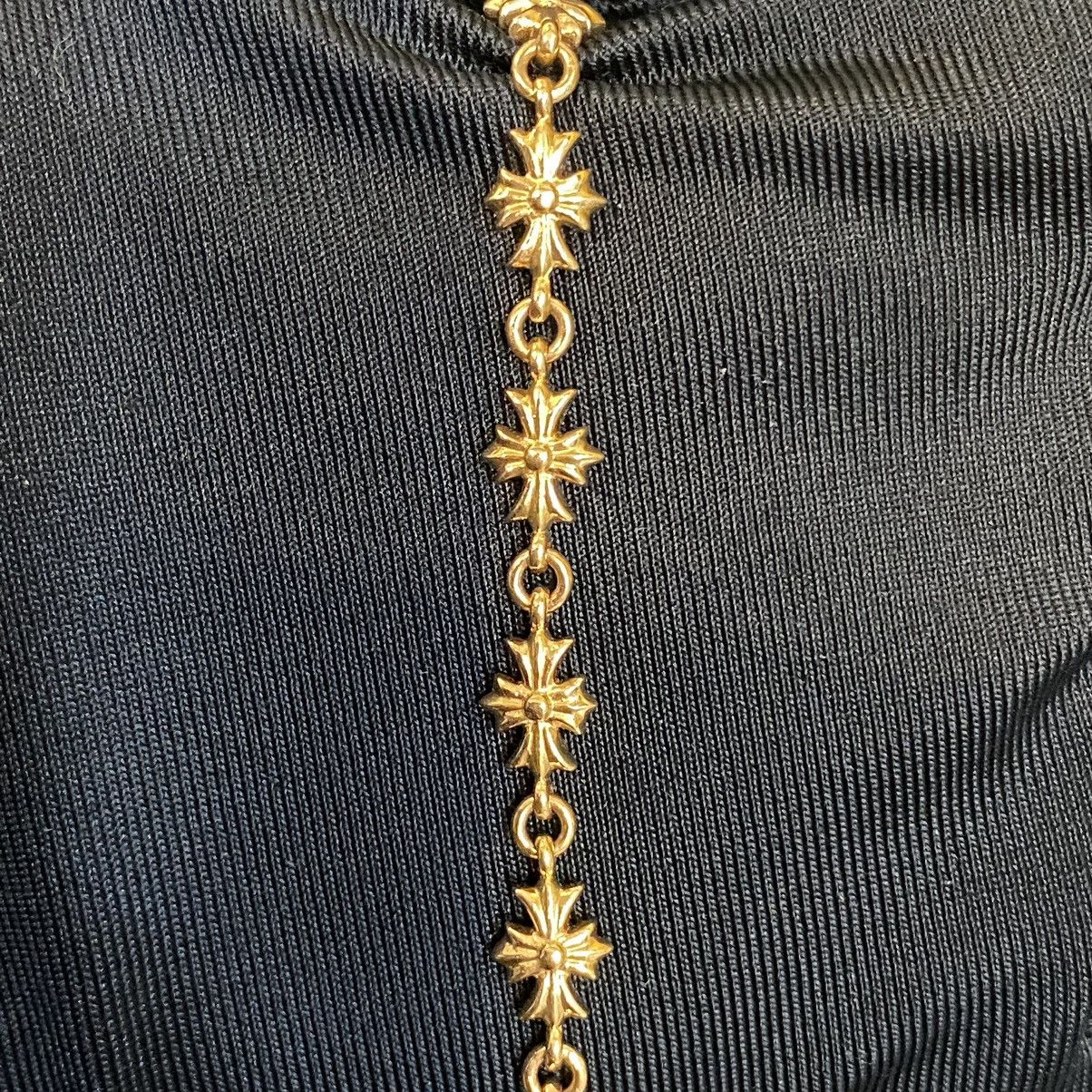 Chrome Hearts CHROME HEARTS Tiny E 22K Gold Bracelet Size ONE SIZE - 11 Thumbnail