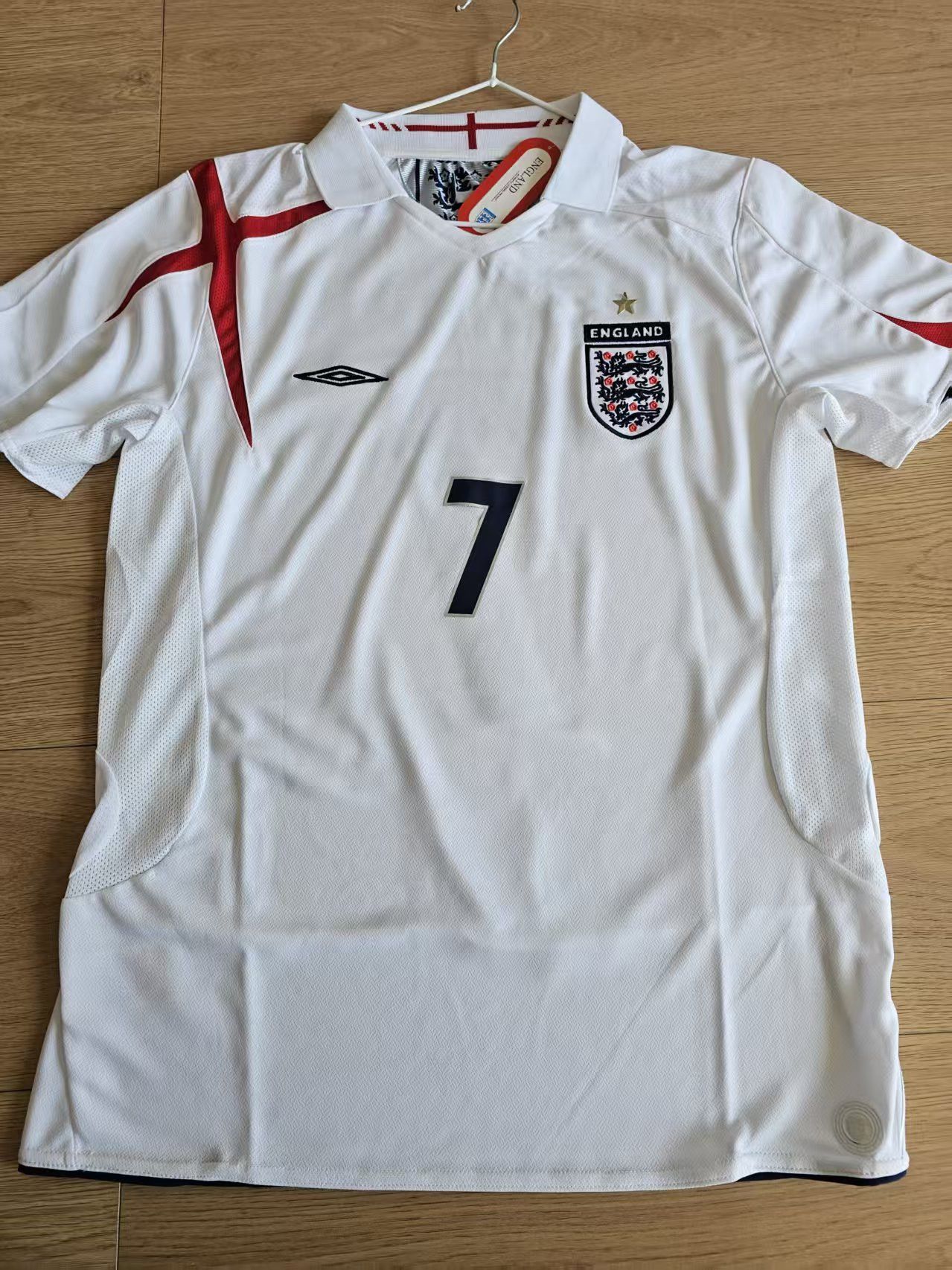 Other 2006 England #7 David Beckham Jersey Size US XXL / EU 58 / 5 - 1 Thumbnail