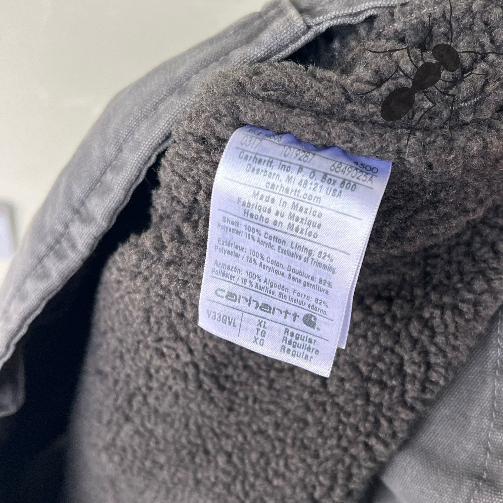 Carhartt × Vintage Carhartt V33 GVL gray work wear vest Size US XL / EU 56 / 4 - 6 Thumbnail