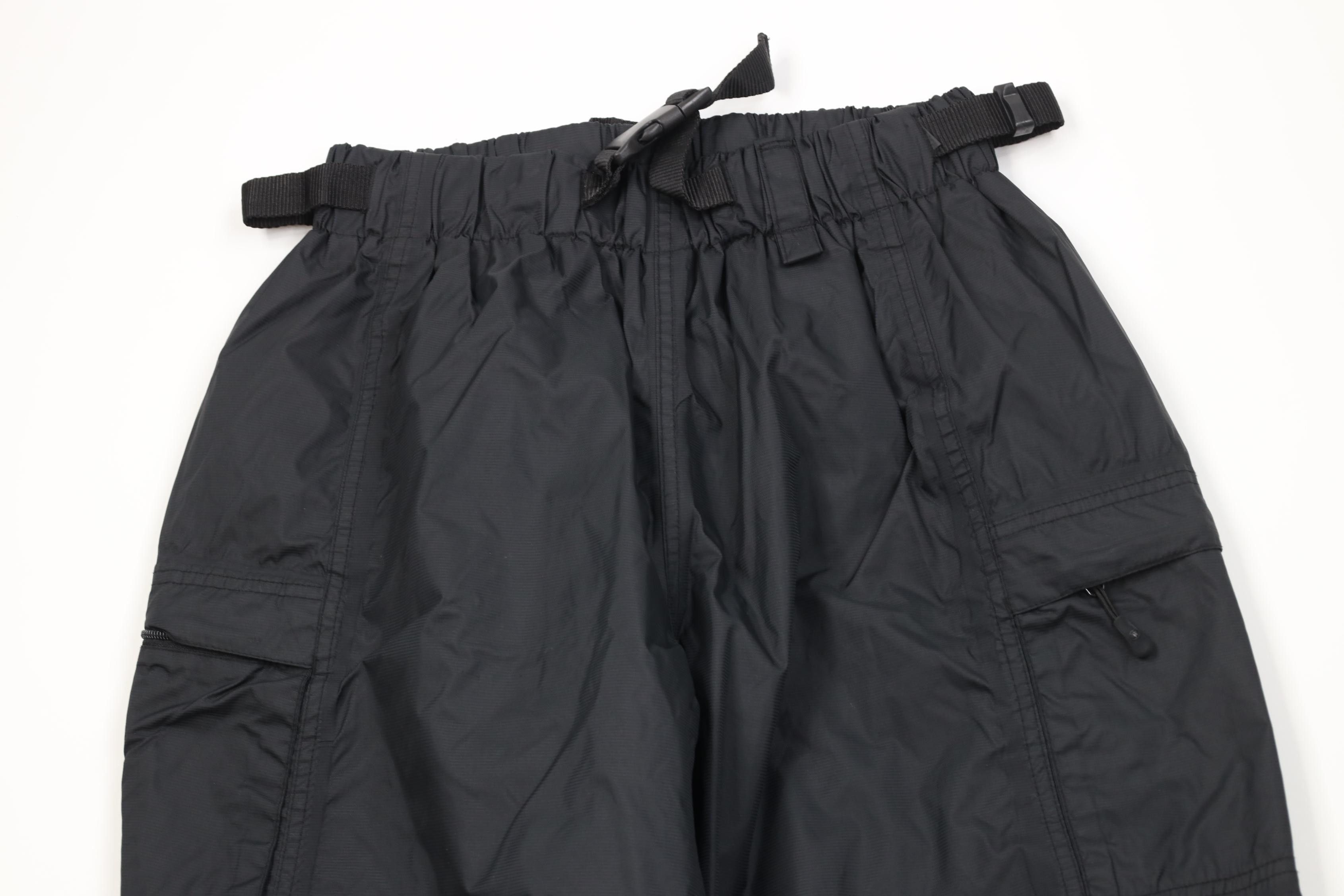 Vintage Vintage 90s Streetwear Waterproof Rain Wide Leg Cargo Pants Size US 36 / EU 52 - 2 Thumbnail