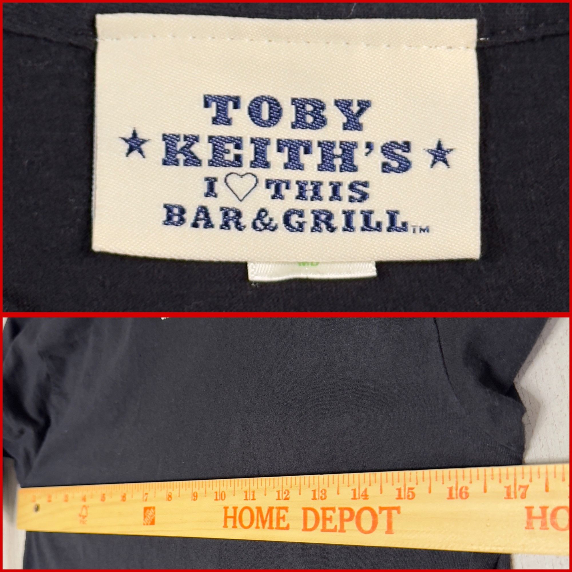 Other Toby Keith's Black White I Love This Bar & Grill Graphic Pri Size US M / EU 48-50 / 2 - 5 Thumbnail