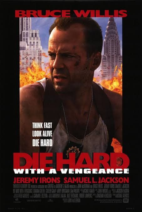 Other Vintage DIE HARD With A Vengeance 1995’s Movie Tshirt Size US XL / EU 56 / 4 - 11 Thumbnail