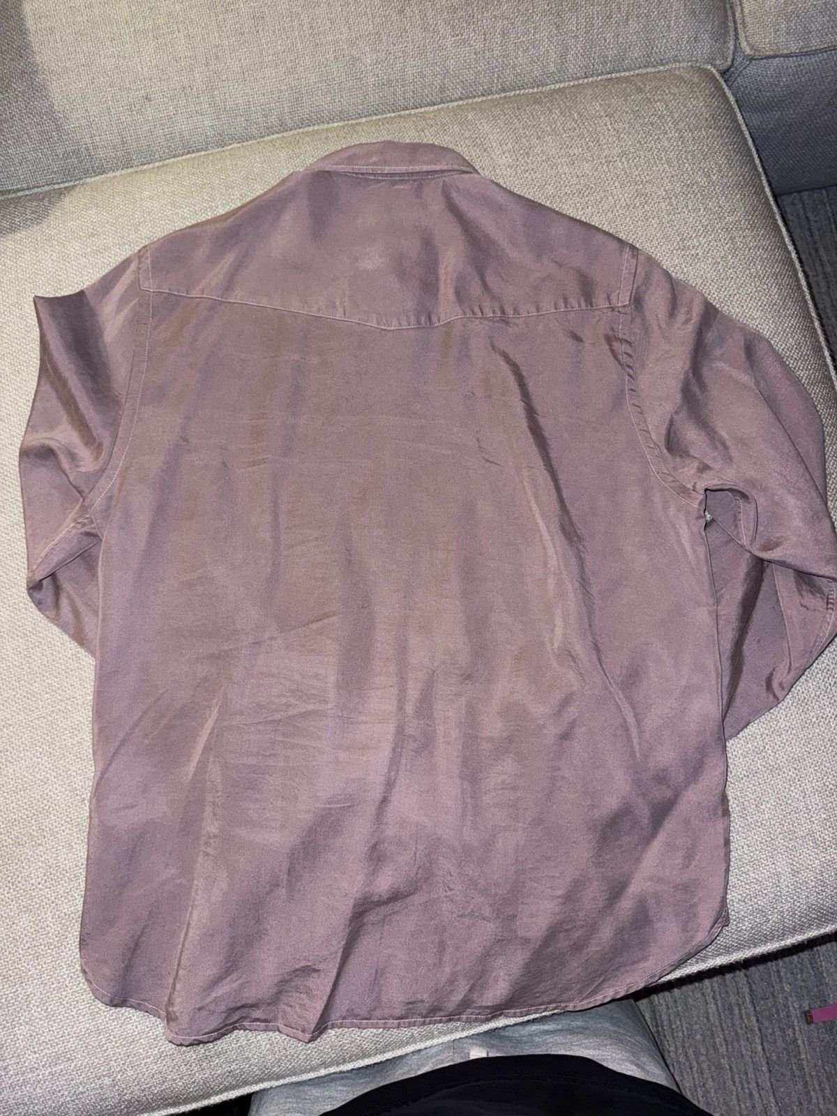 Officine Generale Officine Générale Benoit Shirt — Washed Purple/Plum | Size L Size US L / EU 52-54 / 3 - 6 Thumbnail