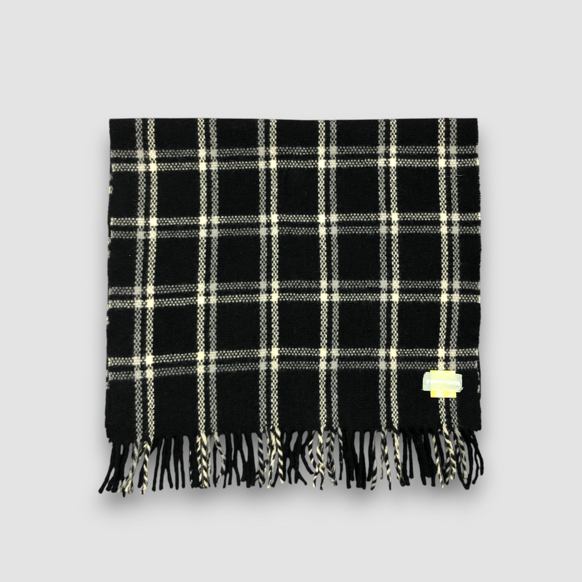 Enrico Coveri Vintage Enrico Coveri Scarf Muffler Wool Cashmere Scarves Size ONE SIZE - 2 Thumbnail