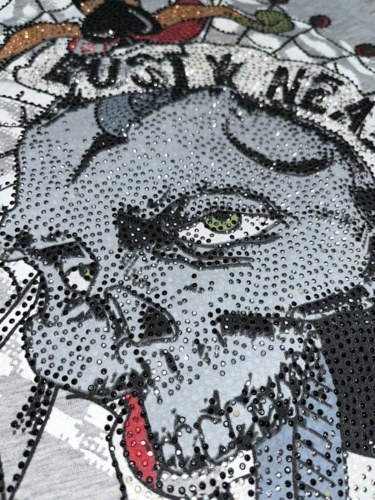 Vintage RUSTY NEAL Y2K STYLE ROCK PUNK EMO ED HARDY STYLE TEE Size US L / EU 52-54 / 3 - 3 Thumbnail