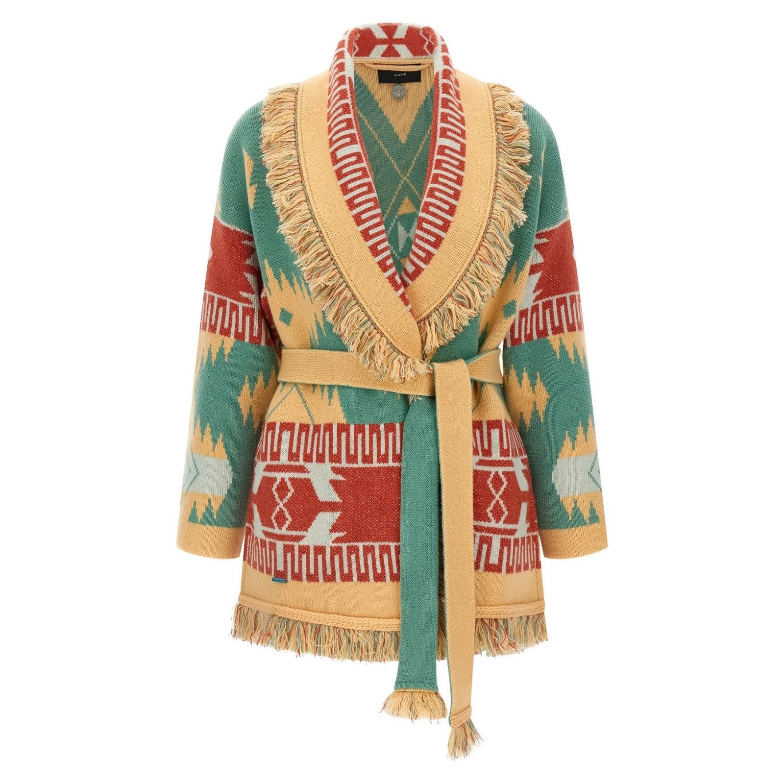 Alanui ALANUI Icon Multicolor Cashmere Cardigan New And Authentic ( Size XS / US 0-2 / IT 36-38 - 1 Thumbnail