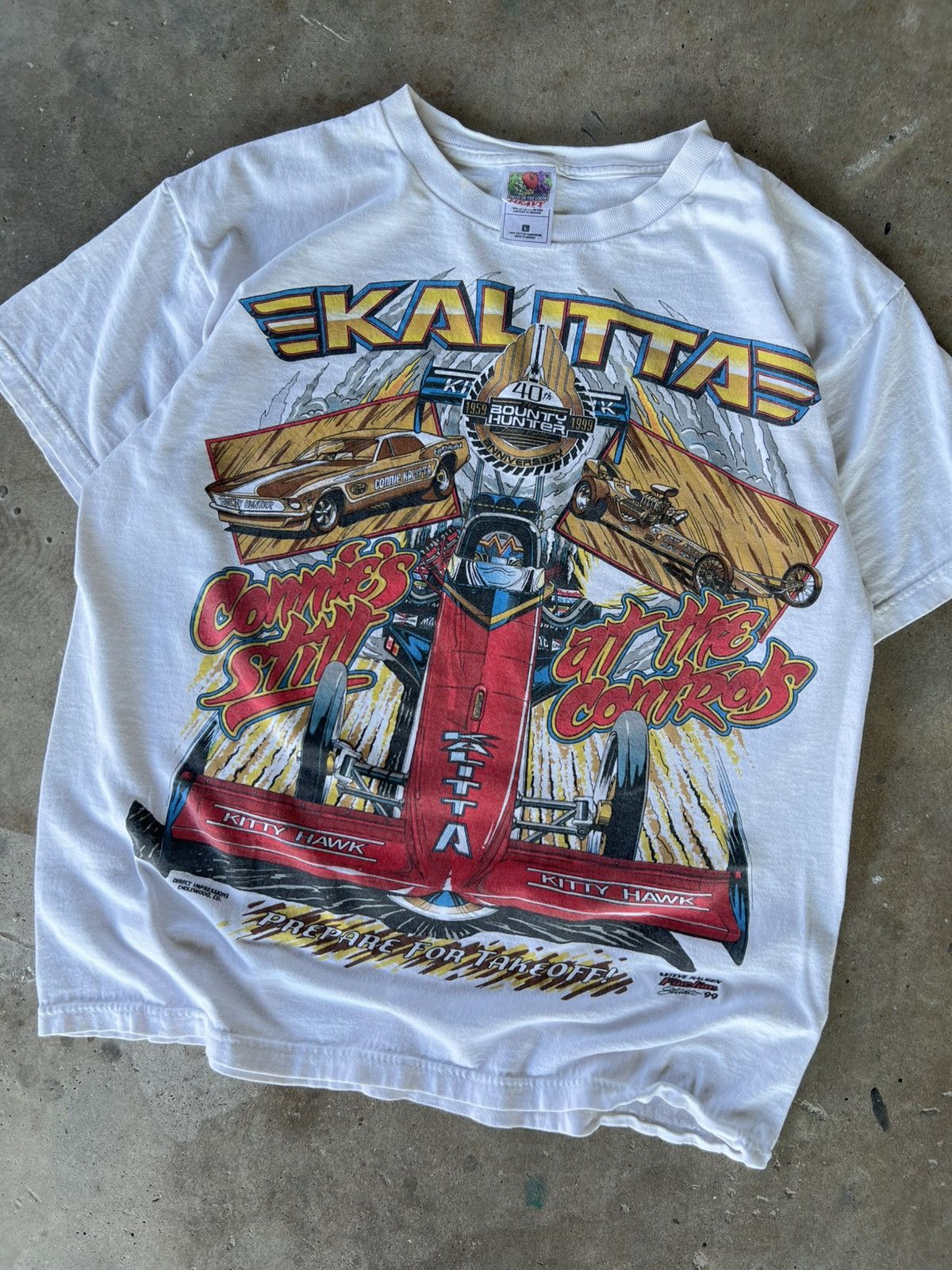 Starter Vintage 2000’s NASCAR Style Racing Promo T Shirt Size US M / EU 48-50 / 2 - 2 Thumbnail