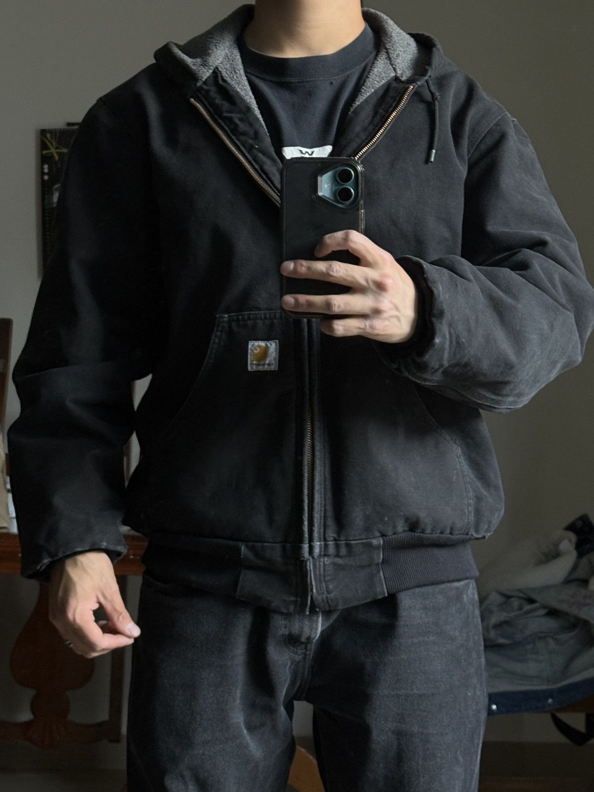 Carhartt Carhartt BLK duck active Size US M / EU 48-50 / 2 - 2 Thumbnail