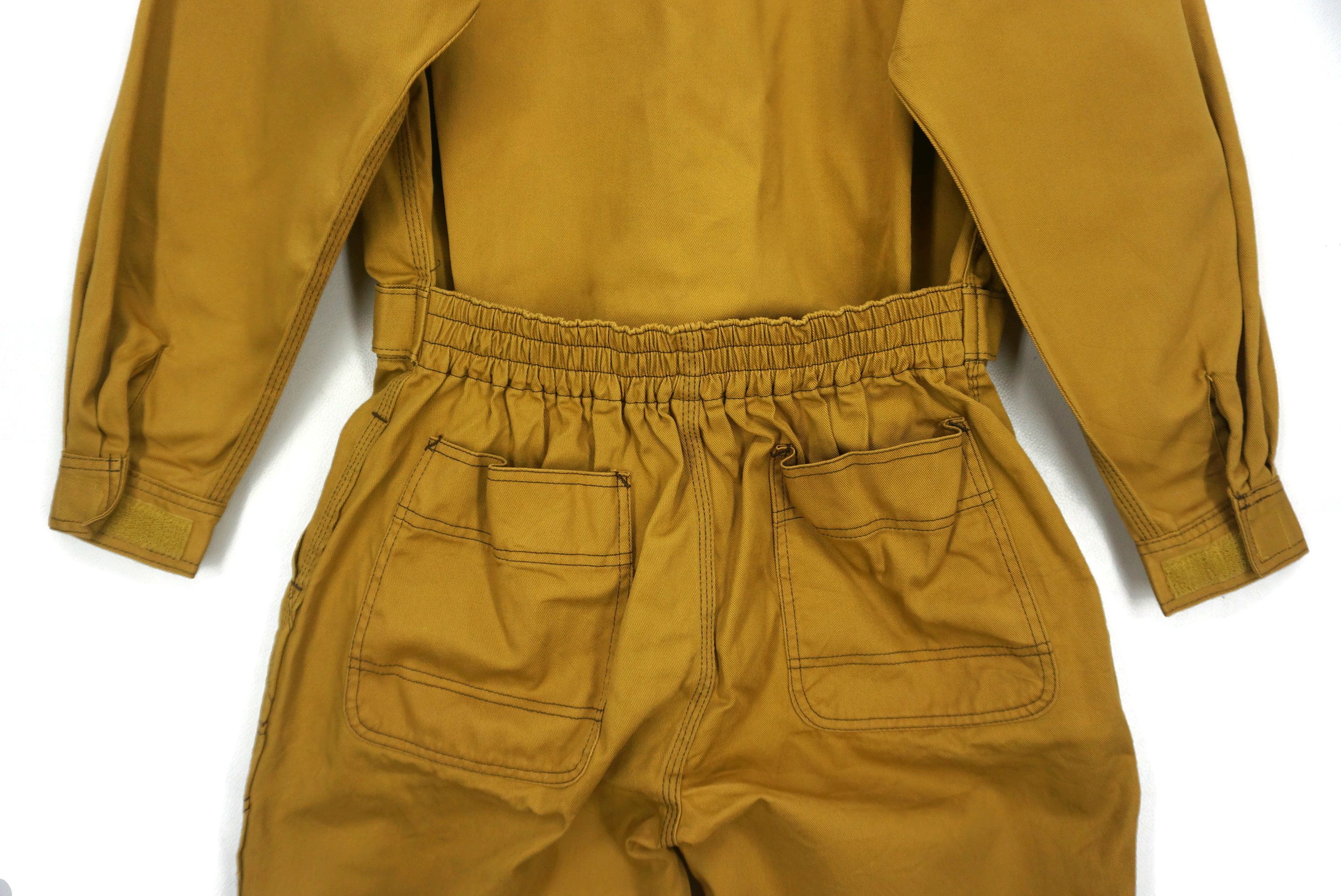 Japanese Brand Vintage Toyota Tokyo Mechanics Coveralls Earth Tone Jumpsuit Size US 32 / EU 48 - 10 Thumbnail