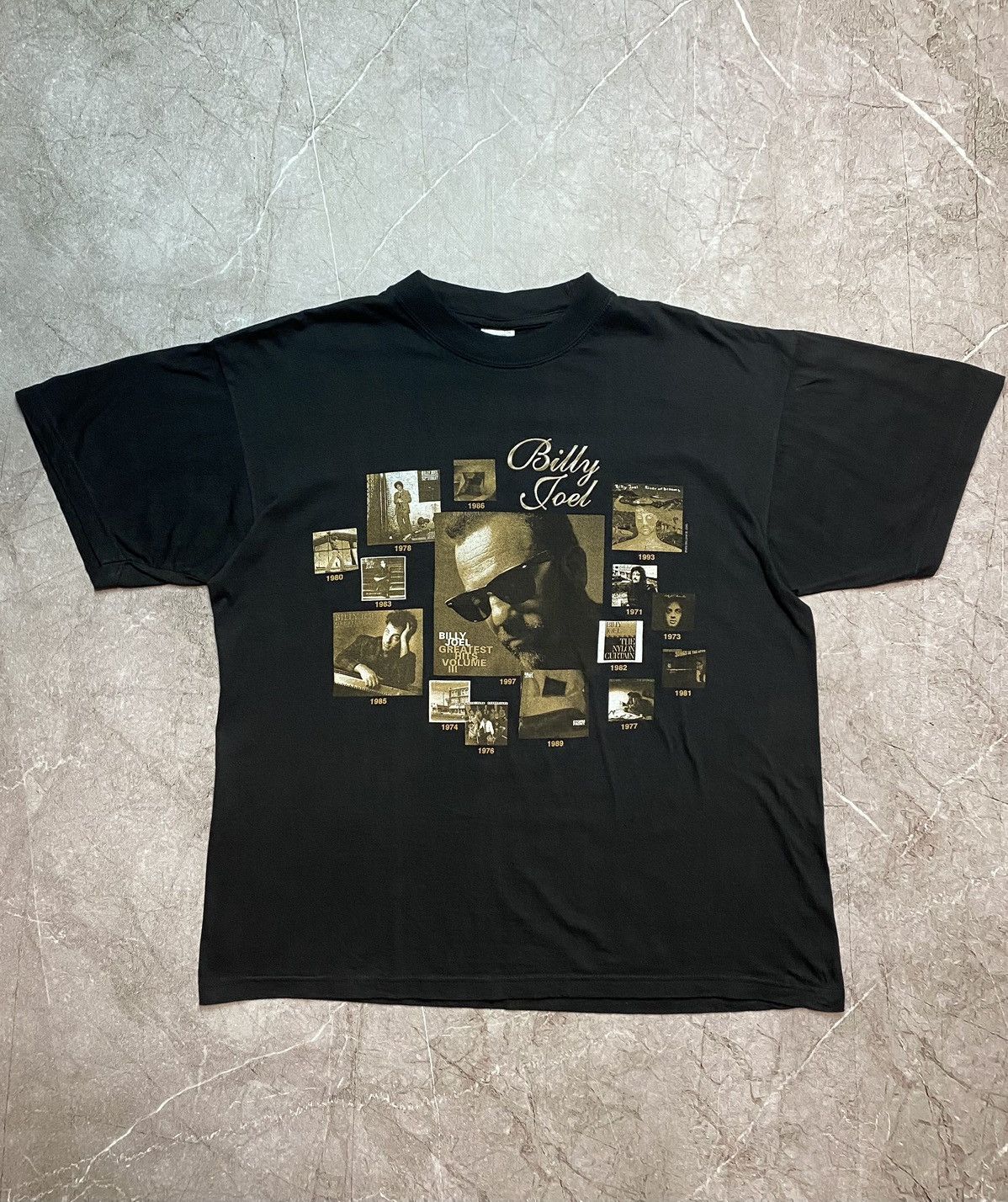 Band Tees × Vintage Elton John Billy Joel vintage 1998 tour face to face t shirt Size US L / EU 52-54 / 3 - 2 Thumbnail