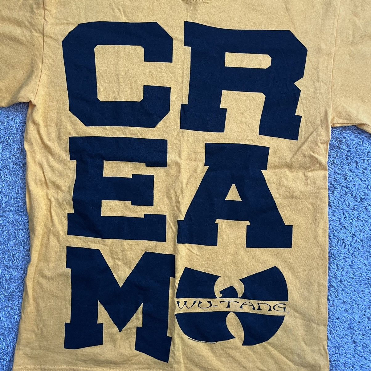 Wu-Tang Clan 🔴Wu-Tang Shirt Size Medium Yellow CREAM Rare WuTang Clan Gza Size US M / EU 48-50 / 2 - 9 Thumbnail