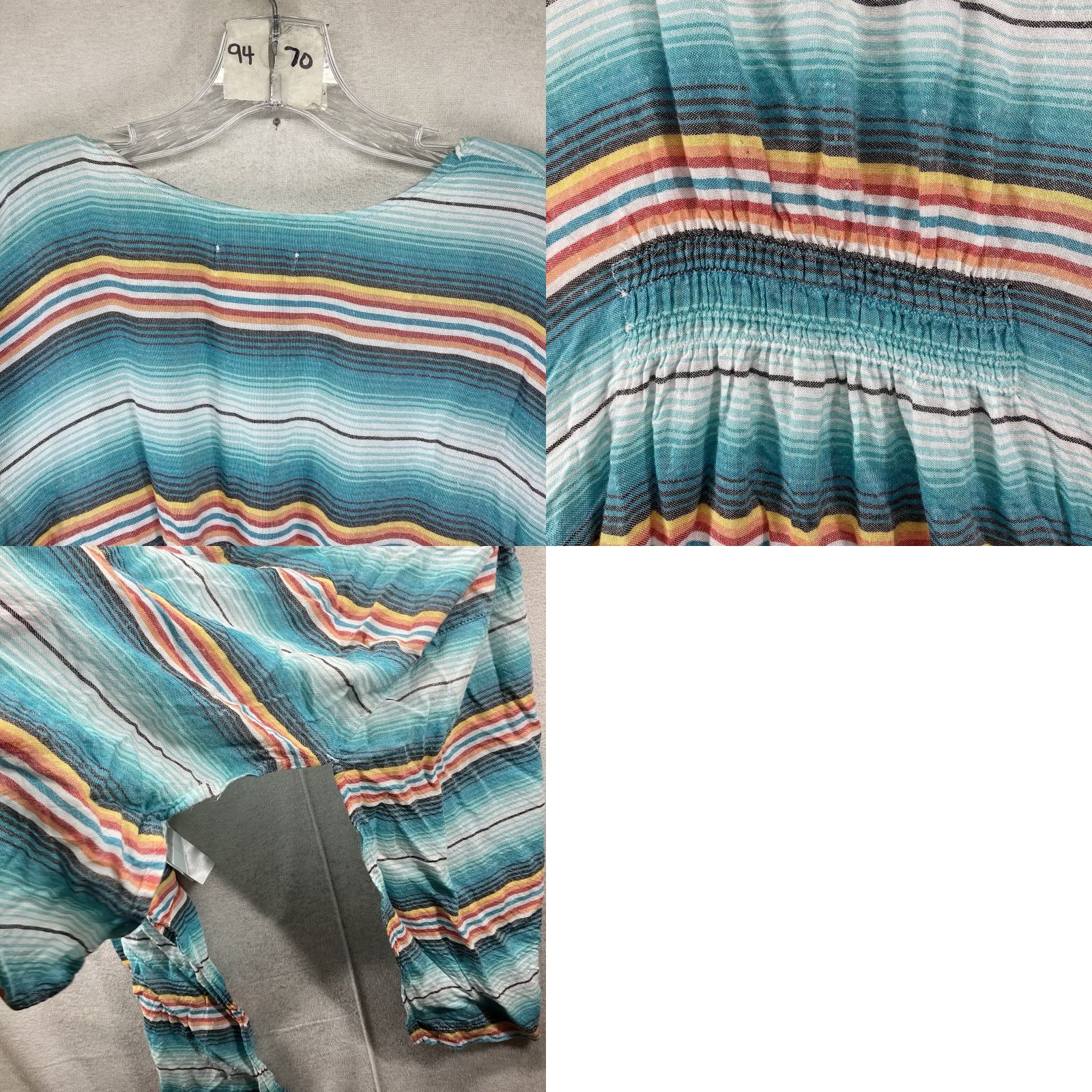 Ariat Ariat Women's Medium Shawl Josie Kimono Wrap Poncho Multicolor Western Viscose Size M / US 6-8 / IT 42-44 - 9 Thumbnail
