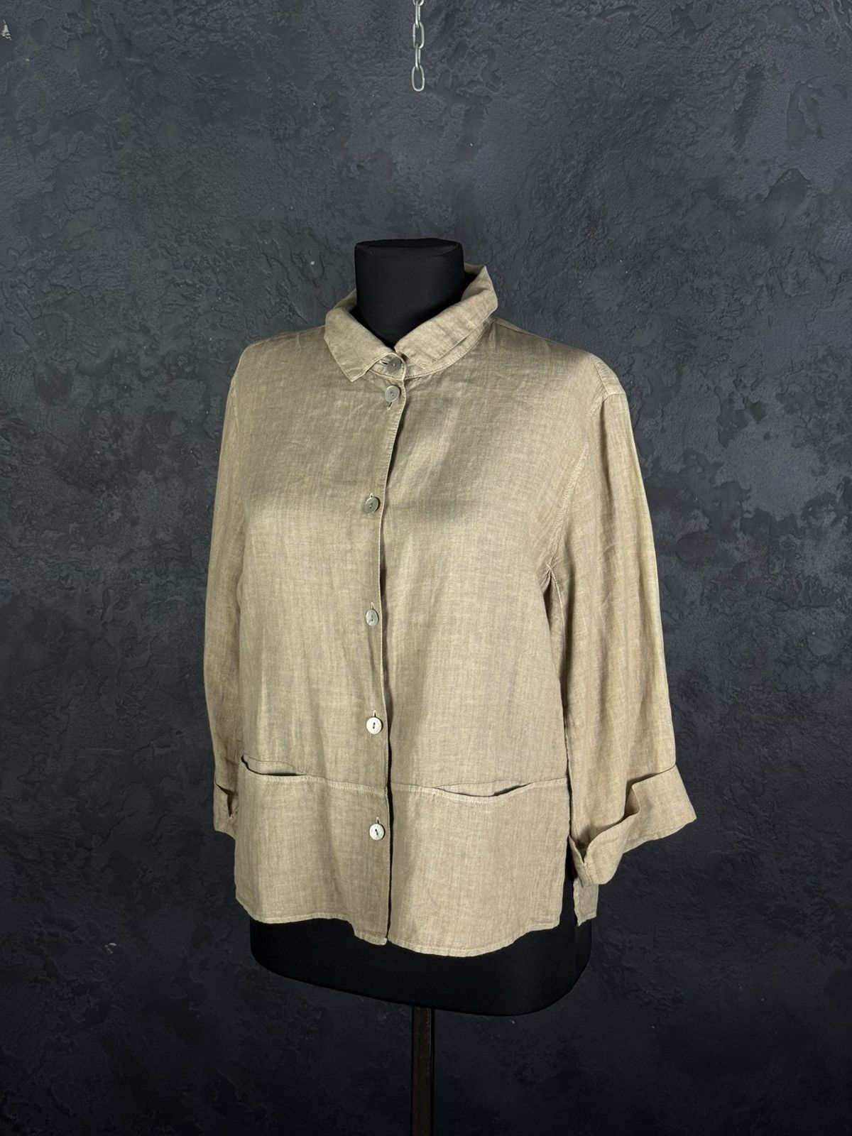 OSKA Oska Linen Lightweight Button Up Shirt Jacket Size 1 Size S / US 4 / IT 40 - 1 Thumbnail