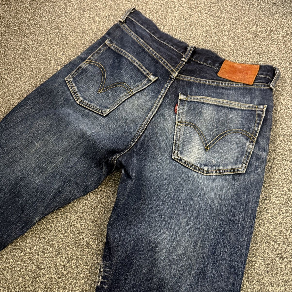 Levi's Vintage Clothing 🔥🇯🇵 Vintage 90s Japanese Levis 502 Distressed Denim Size US 31 - 4 Thumbnail