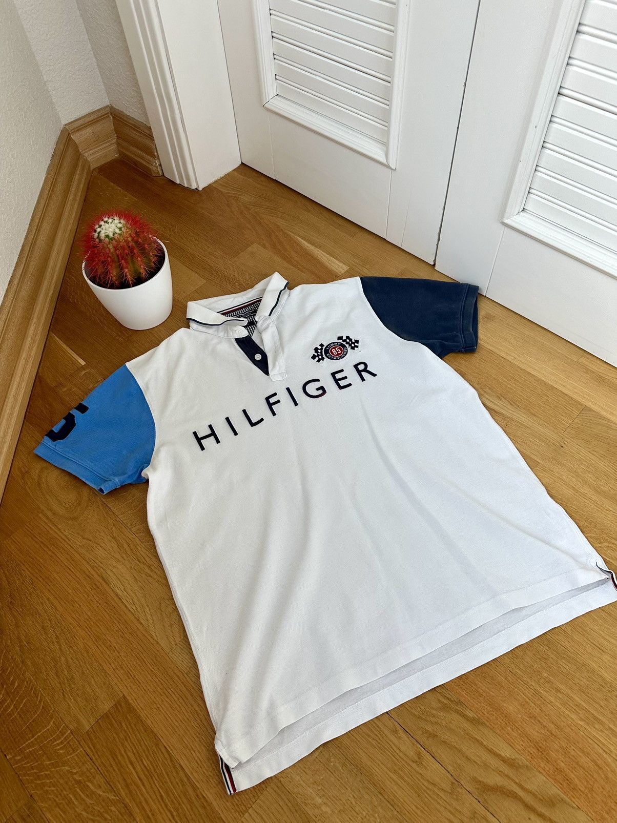 Tommy Hilfiger Vintage Polo Tommy Hilfiger RalphLauren Style Size US XL / EU 56 / 4 - 3 Thumbnail
