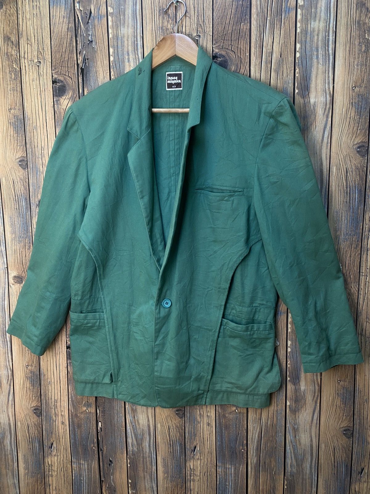 Issey Miyake 🔥🔥 80s issey miyake men single breasted jacket Size US M / EU 48-50 / 2 - 1 Thumbnail