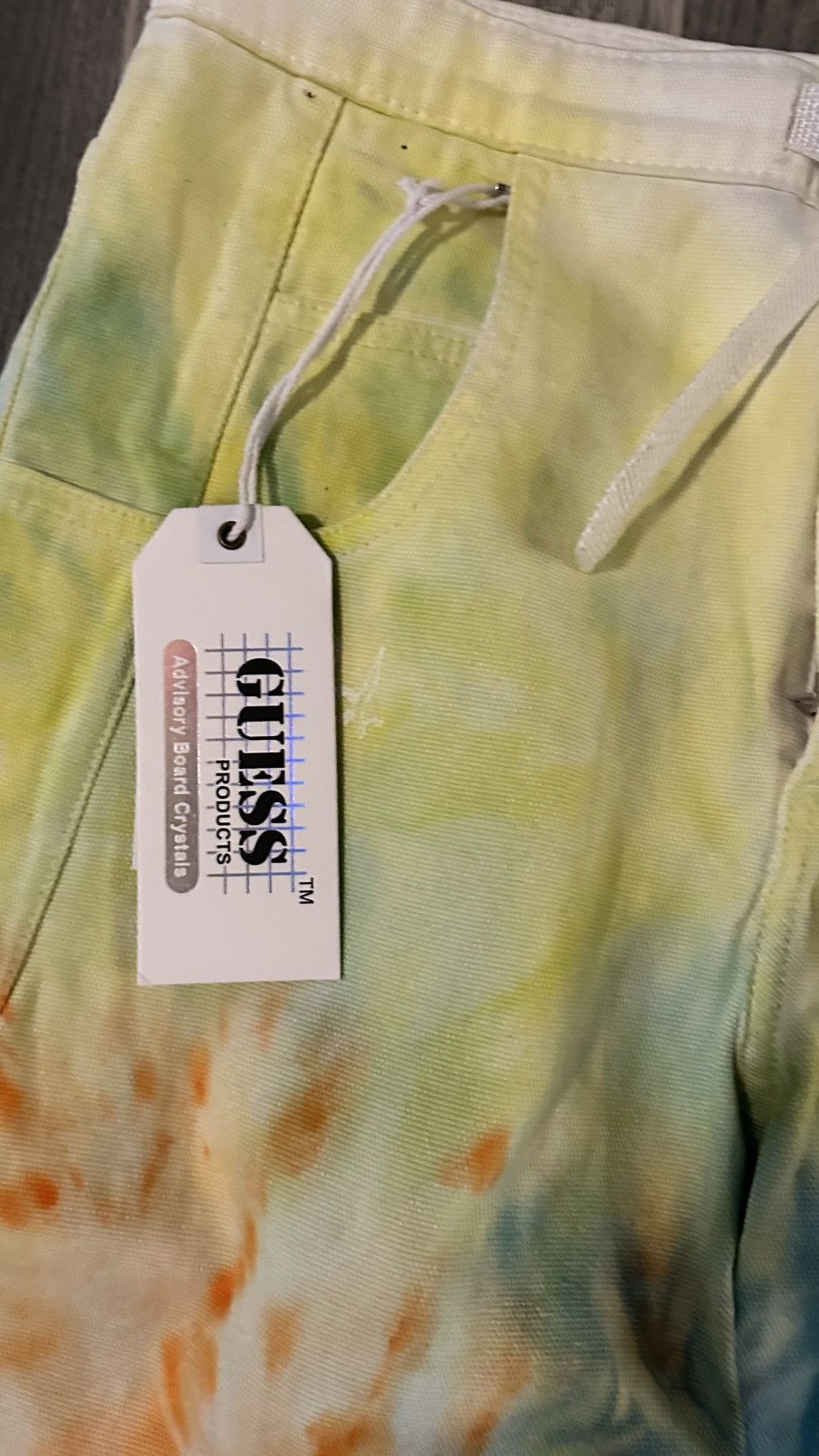 Advisory Board Crystals × Guess Guess x Advisory Board Crystals tiedye denim size 30 Size US 30 / EU 46 - 2 Thumbnail