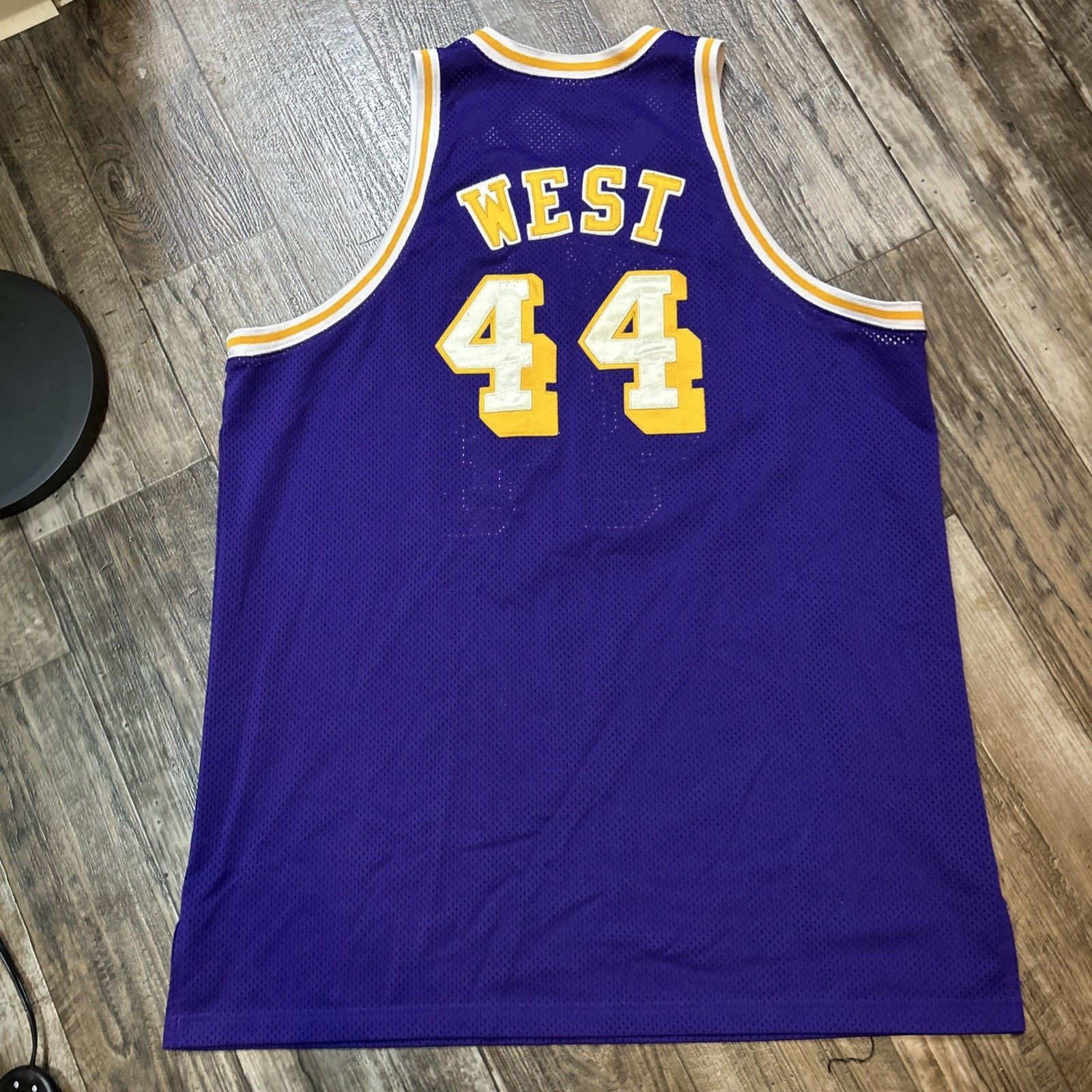 Other VINTAGE JERRY WEST LOS ANGELES LAKERS JERSEY Size US XXL / EU 58 / 5 - 4 Thumbnail