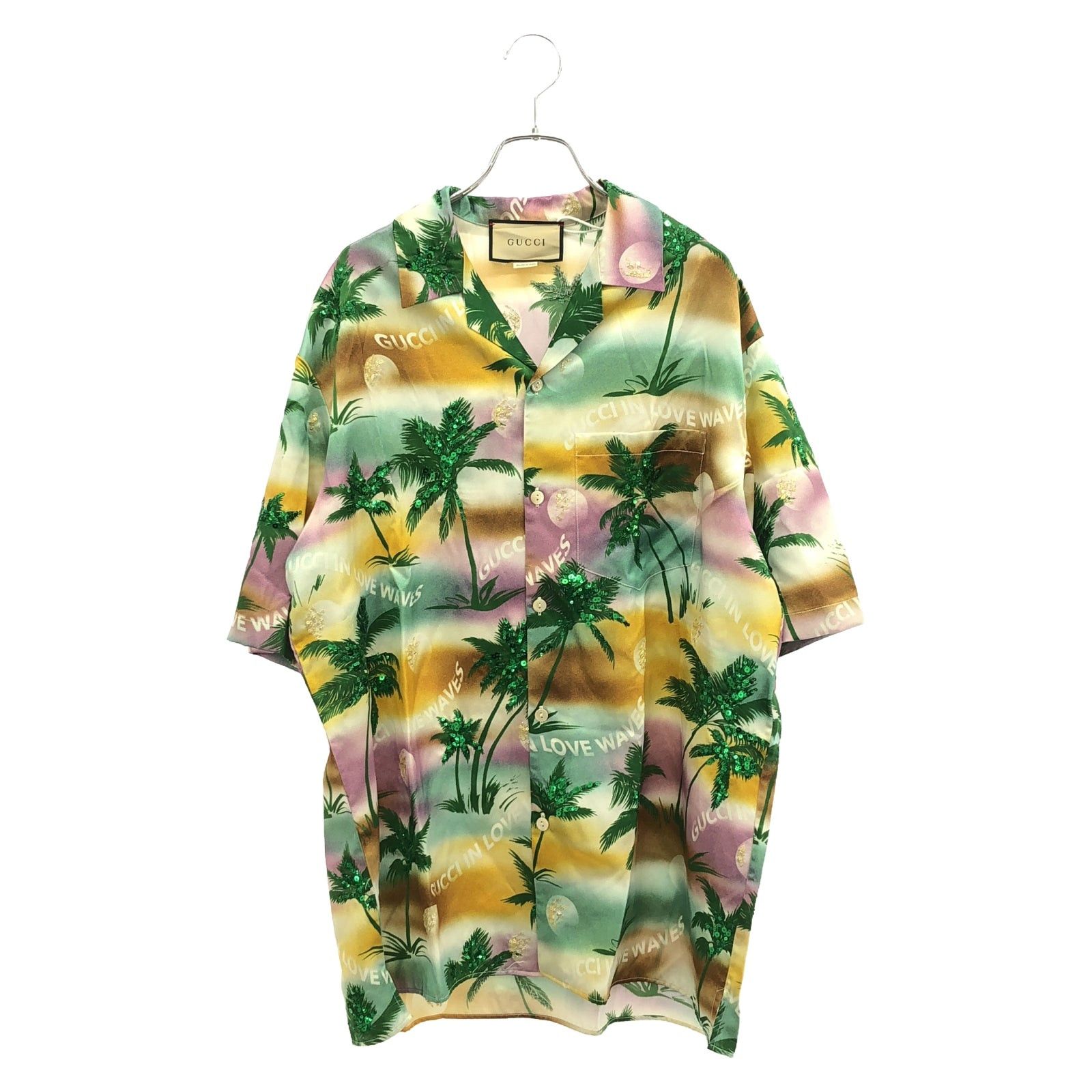 Gucci Gucci Bowling Shirt Rayon Multicolor Size ONE SIZE - 1 Thumbnail