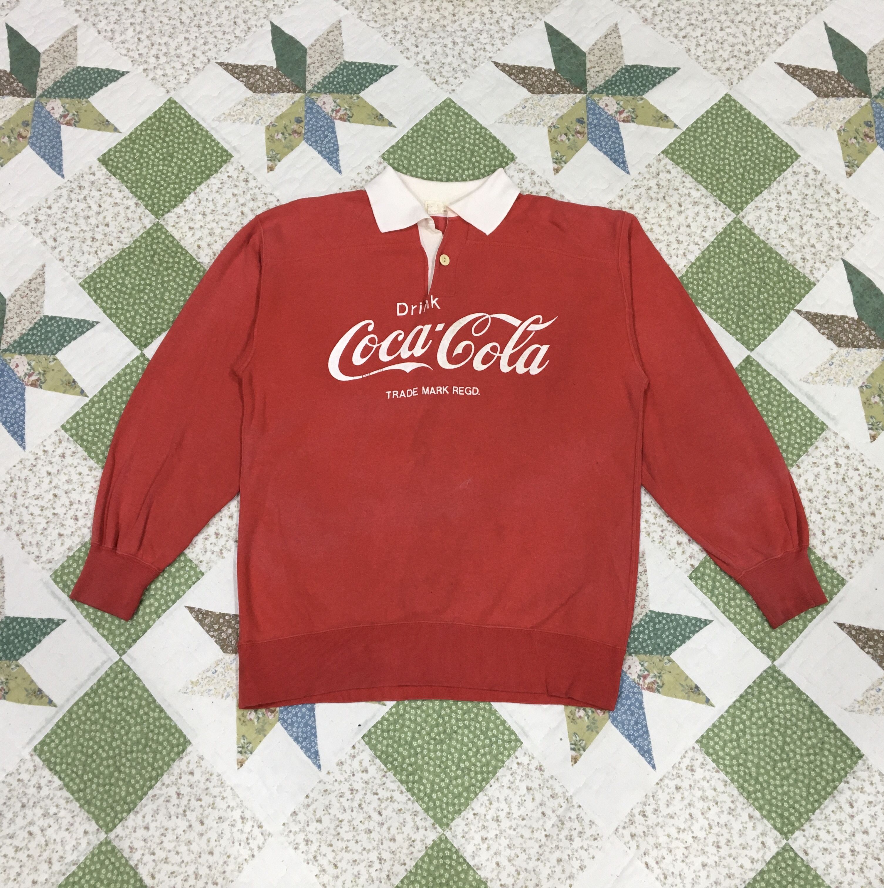 Coca Cola × Sports Specialties × Vintage Vintage COCA COLA Rugby Polos Shirt Size US XS / EU 42 / 0 - 1 Thumbnail
