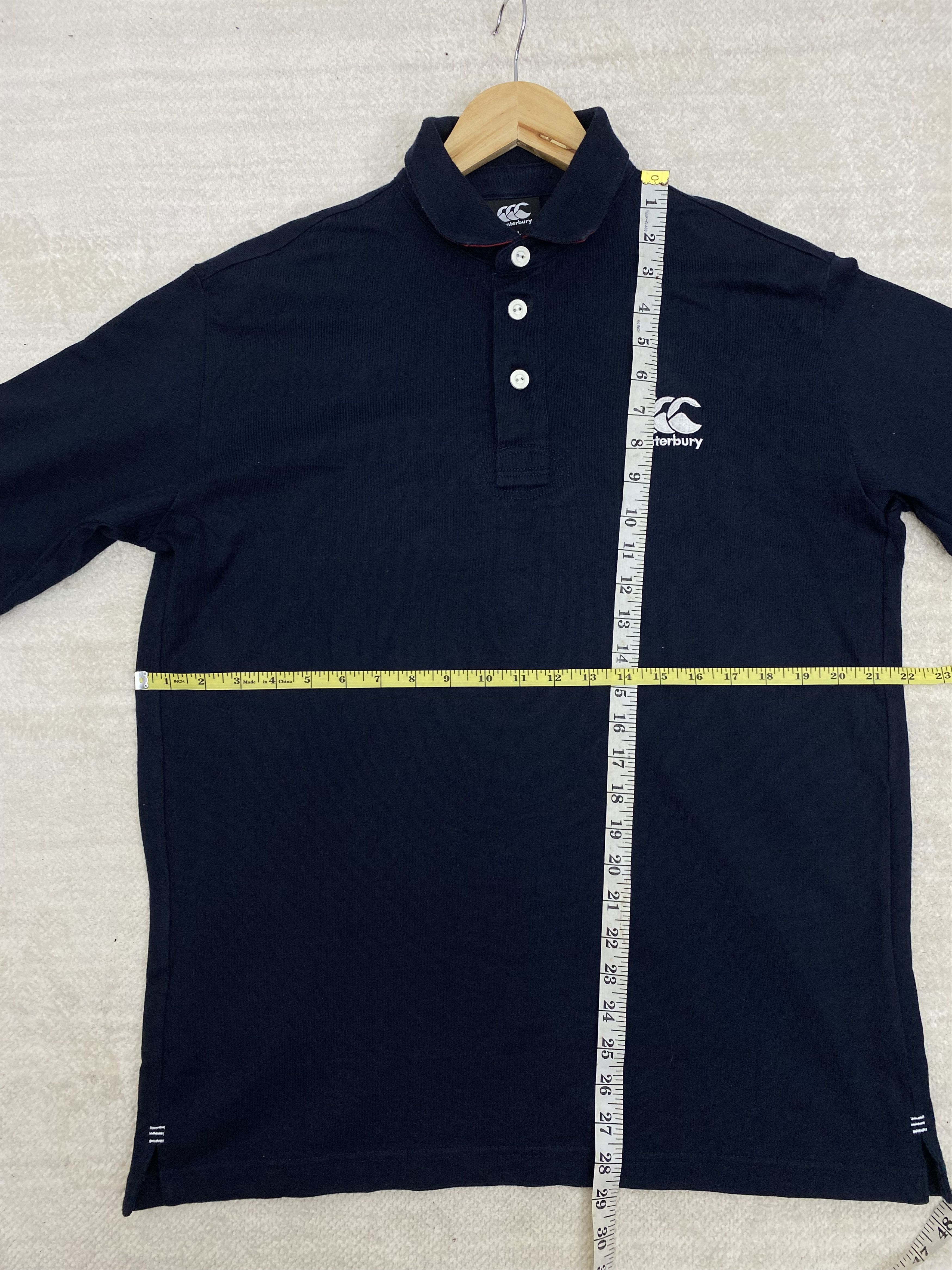 Canterbury of New Zealand Vintage Long Sleeve Shirt Size US XL / EU 56 / 4 - 7 Thumbnail