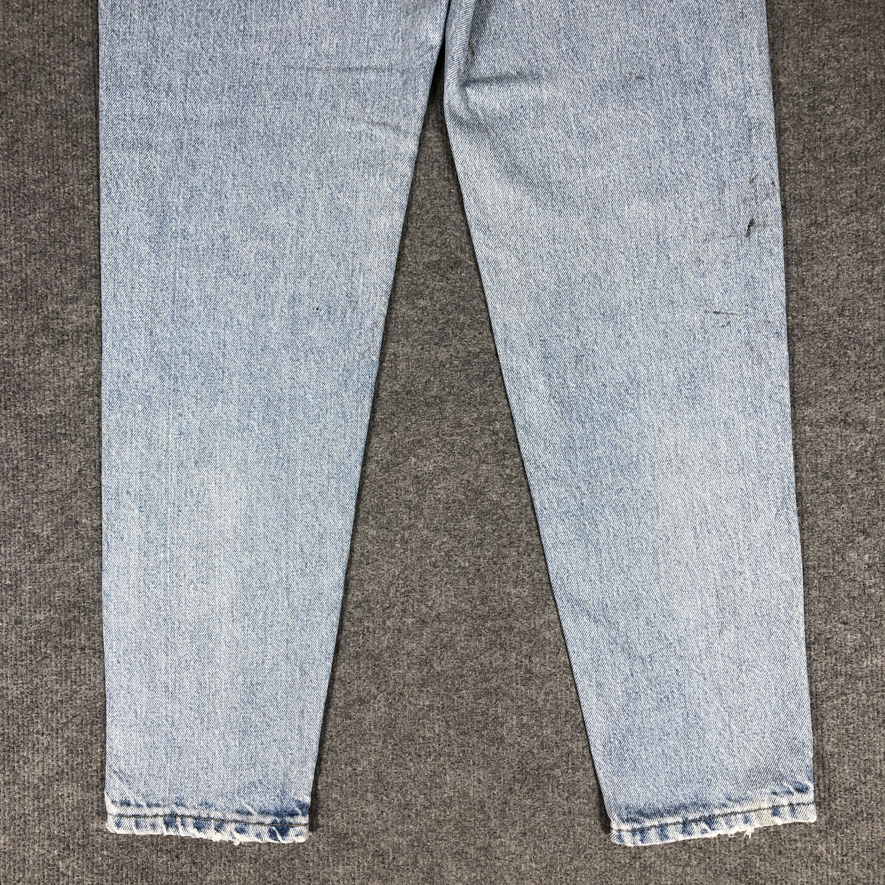 Lee × Vintage Womens 90s Vintage Lee Jeans Light Blue Wash L886W Size 27" / US 4 / IT 40 - 8 Thumbnail