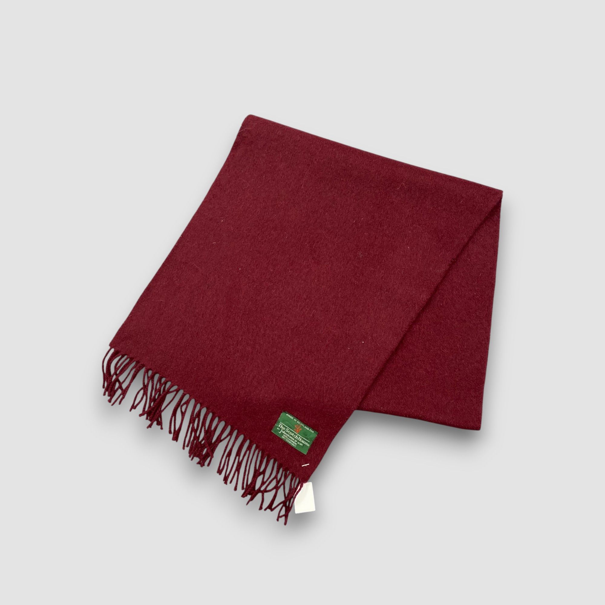 Johnstons Of Elgin Vintage Johnstons of Elgin Scarf Muffler Christmas Wool Size ONE SIZE - 3 Thumbnail