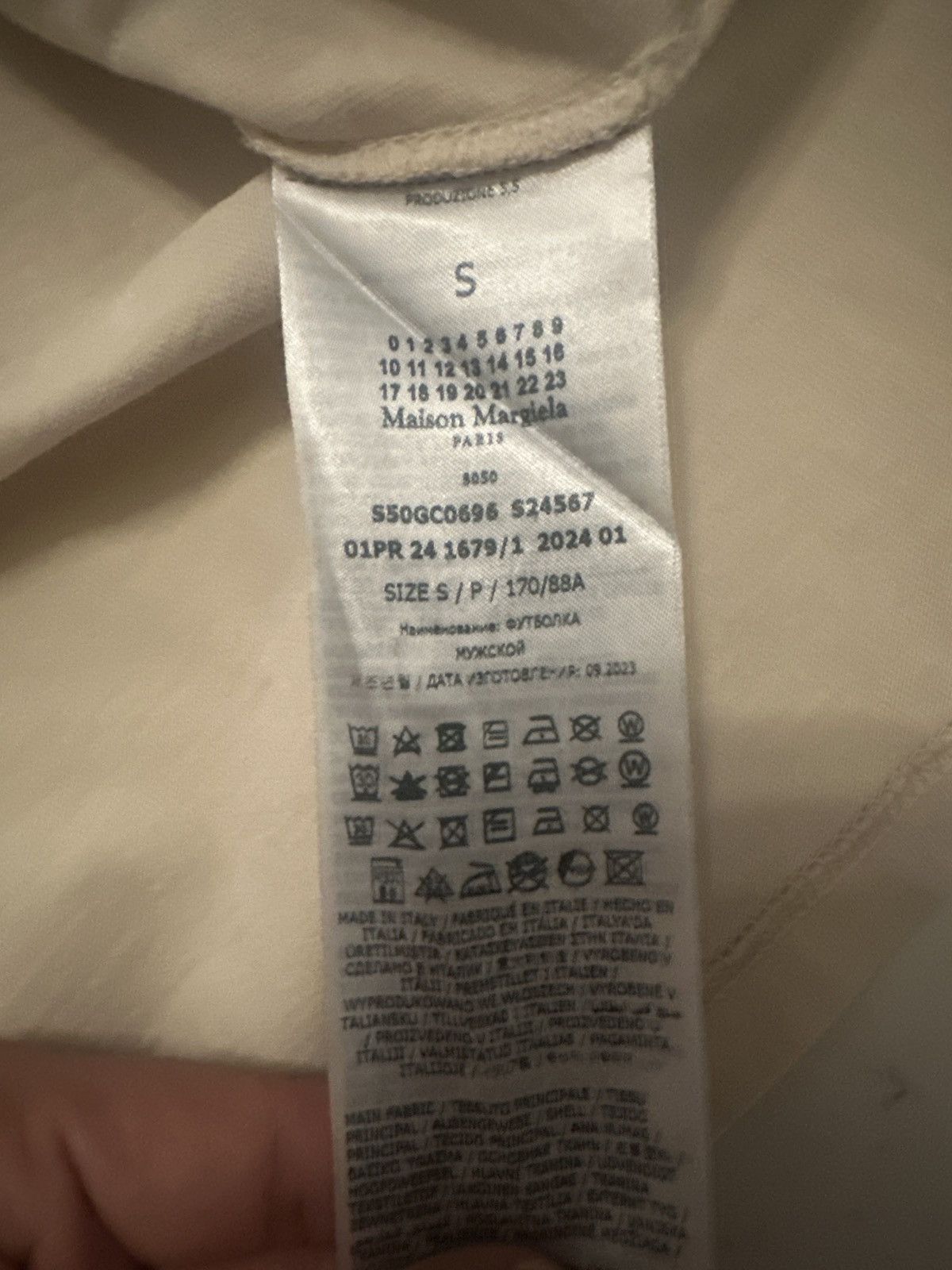 Maison Margiela Maison Margiela Graffiti Long sleeve Size US S / EU 44-46 / 1 - 5 Thumbnail