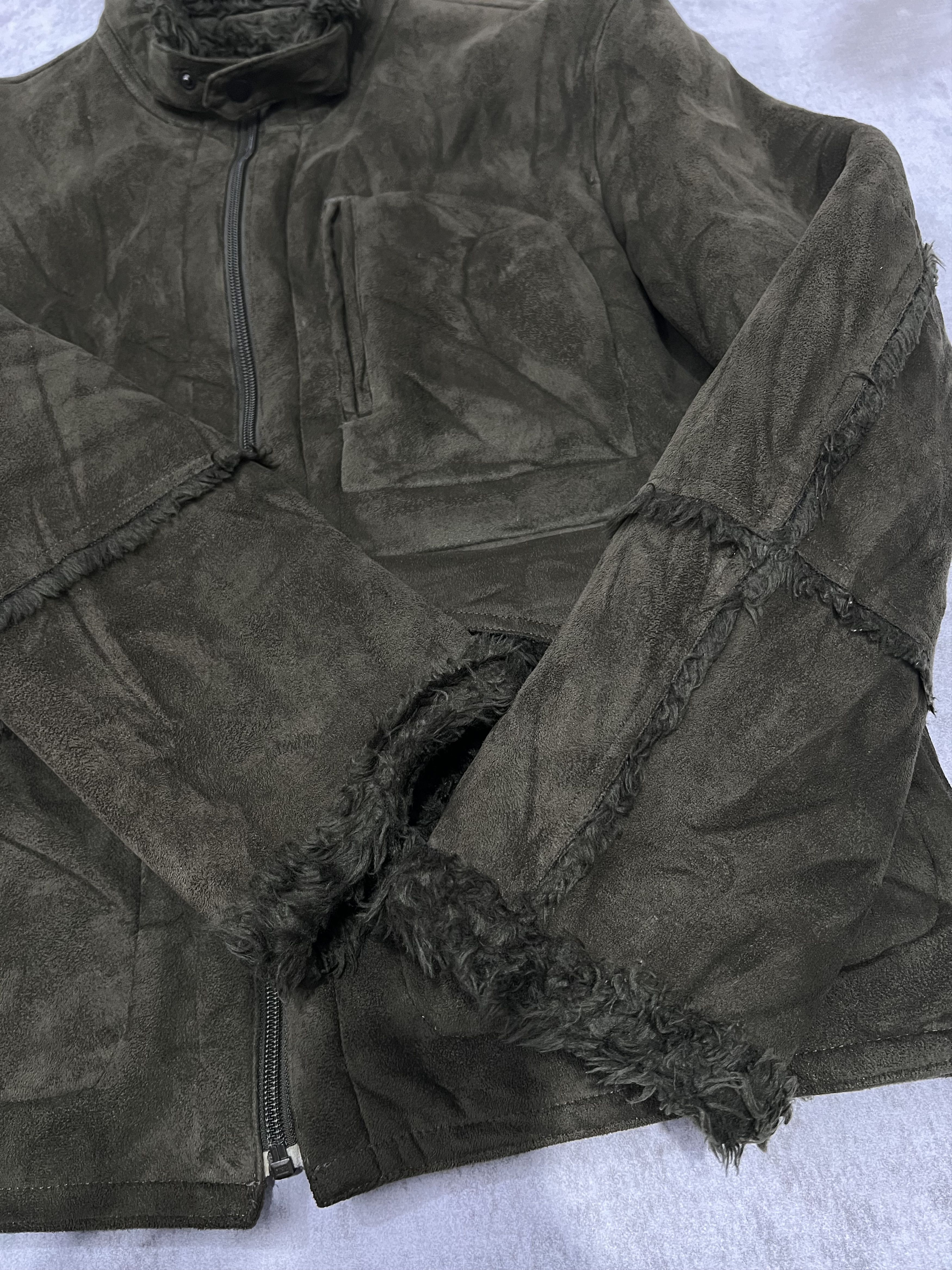 Japanese Brand 2000s Japanese Ifsix 14th Opium Fur G8 Moleskin y2k Lgb Size US L / EU 52-54 / 3 - 3 Thumbnail