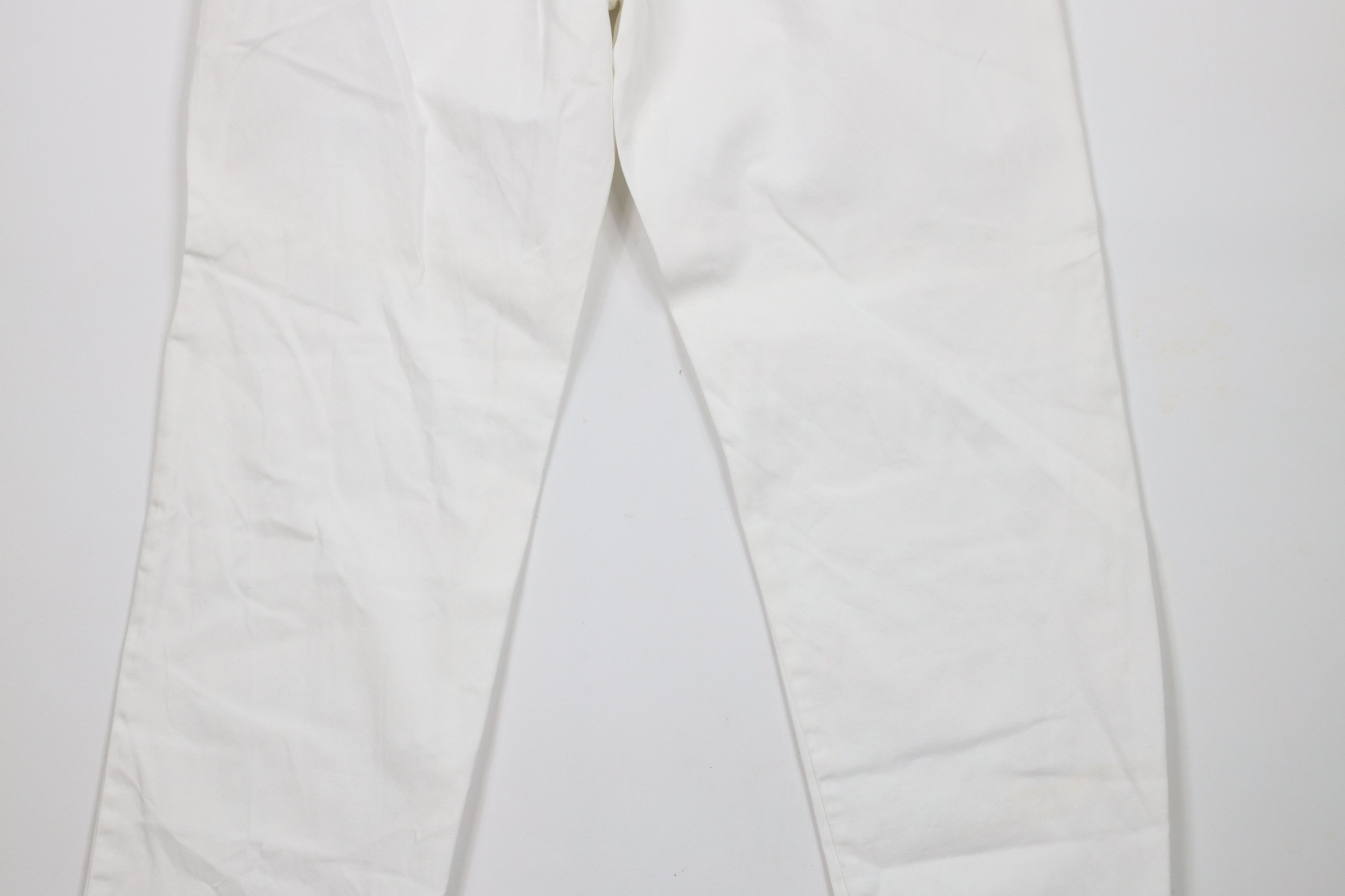 Ralph Lauren × Vintage Vintage Ralph Lauren Classic Fit Chino Pants White Cotton Size US 33 - 13 Thumbnail