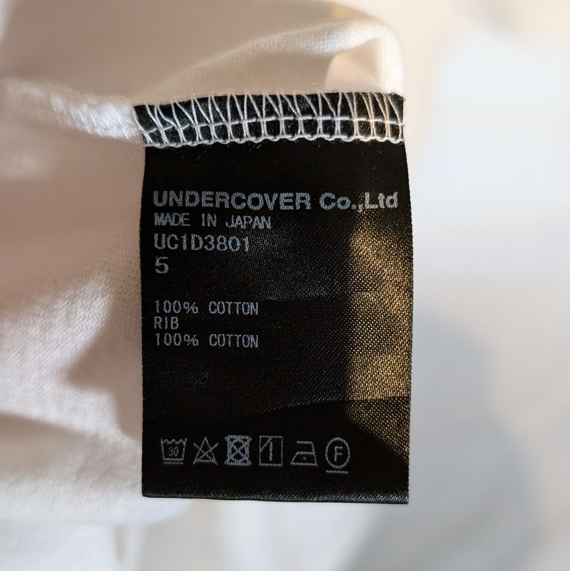 Undercover 655321 Patched Tee Size US XXL / EU 58 / 5 - 5 Thumbnail