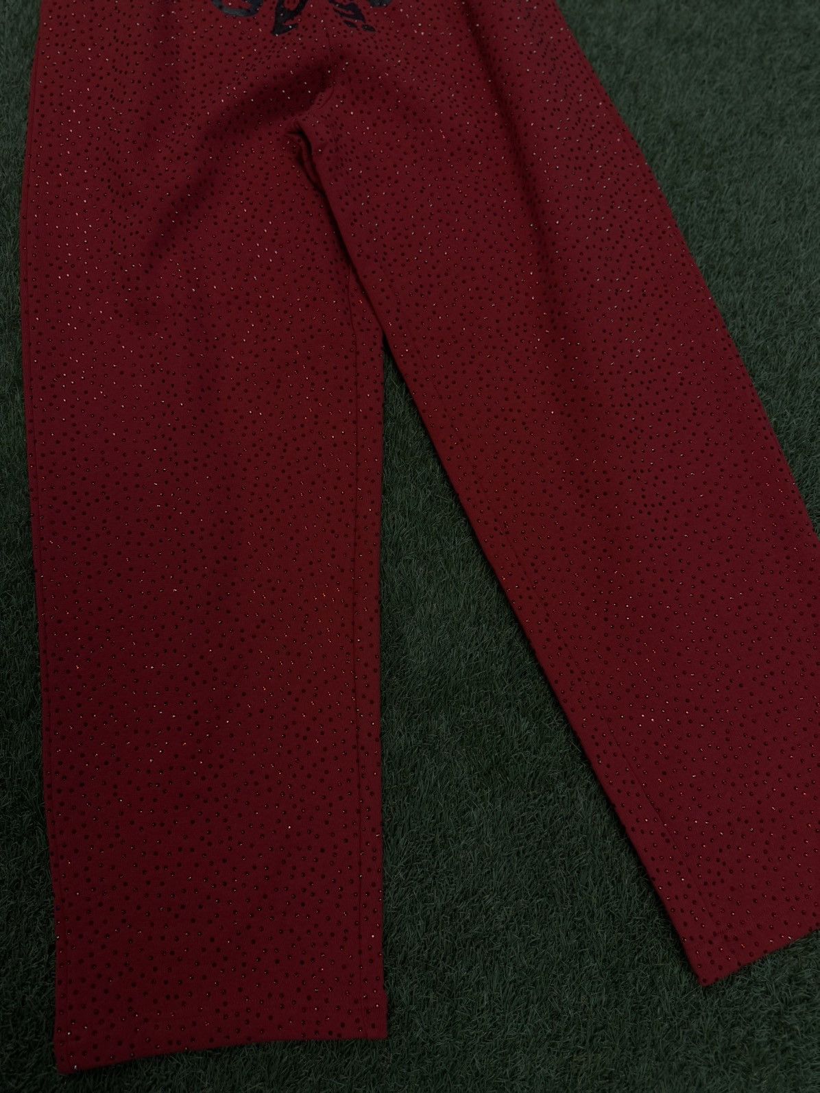Sp5der Sp5der Worldwide VVS Stone Crystal Sweatpants Size S (NEW) Size US 30 / EU 46 - 2 Thumbnail
