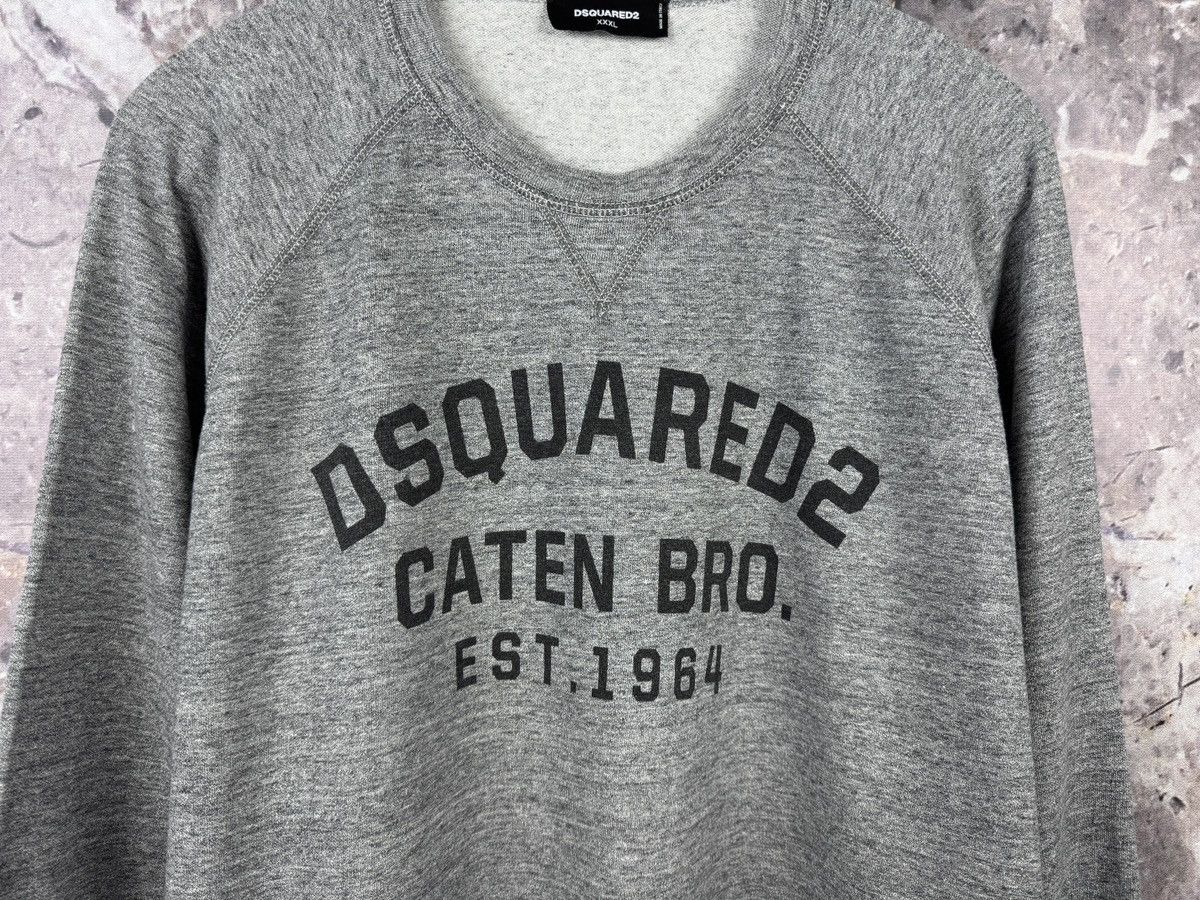 Dsquared2 Dsquared2 Caten Bros Sweatshirt Mens Gray Pullover Size XXXL Size US XXL / EU 58 / 5 - 5 Thumbnail