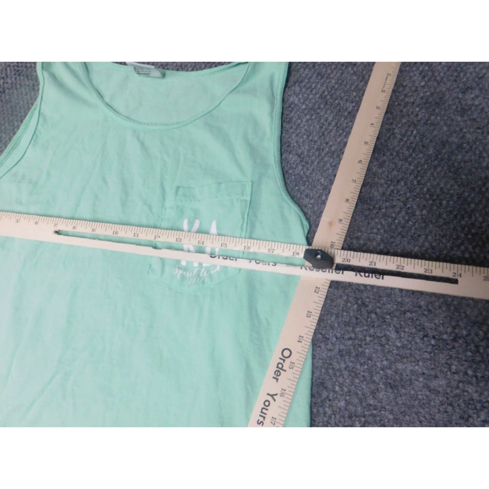 Comfort Colors Comfort Colors Mens Shirt M Green Crew Neck Sleeveless Logo T-Shirt Modern Colorful All Seasons Size US M / EU 48-50 / 2 - 4 Thumbnail