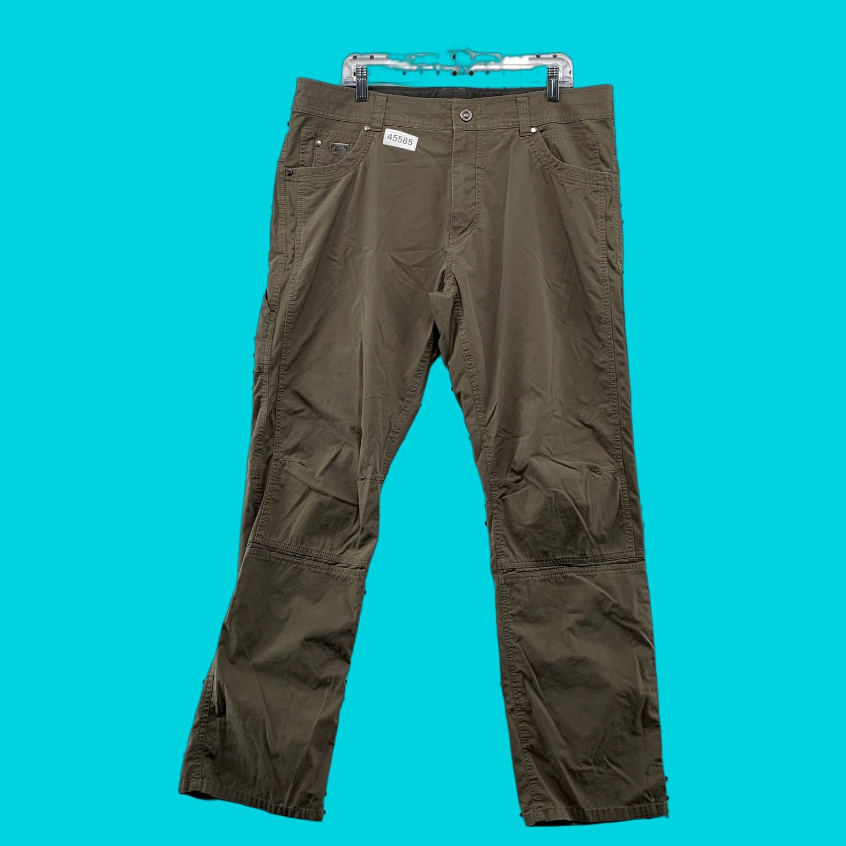 Vintage KUHL RADIKL Hiking Pants Mens 38x32 Brown Stretch Outdoor Work Lightweight Size US 38 / EU 54 - 1 Thumbnail