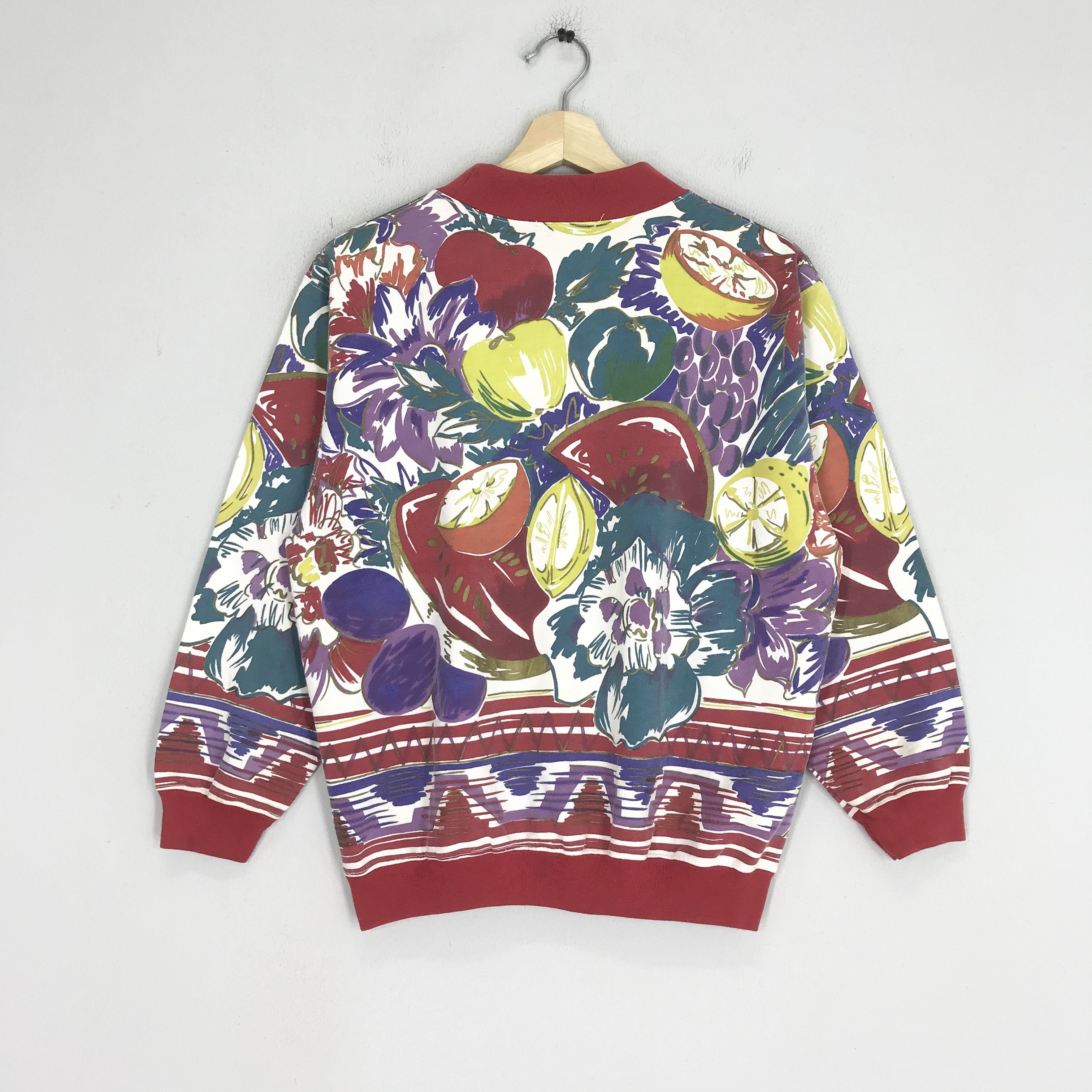 Arts & Science Vintage 90s Retro Fruit Flower Pop Art - 55 Size US M / EU 48-50 / 2 - 7 Thumbnail