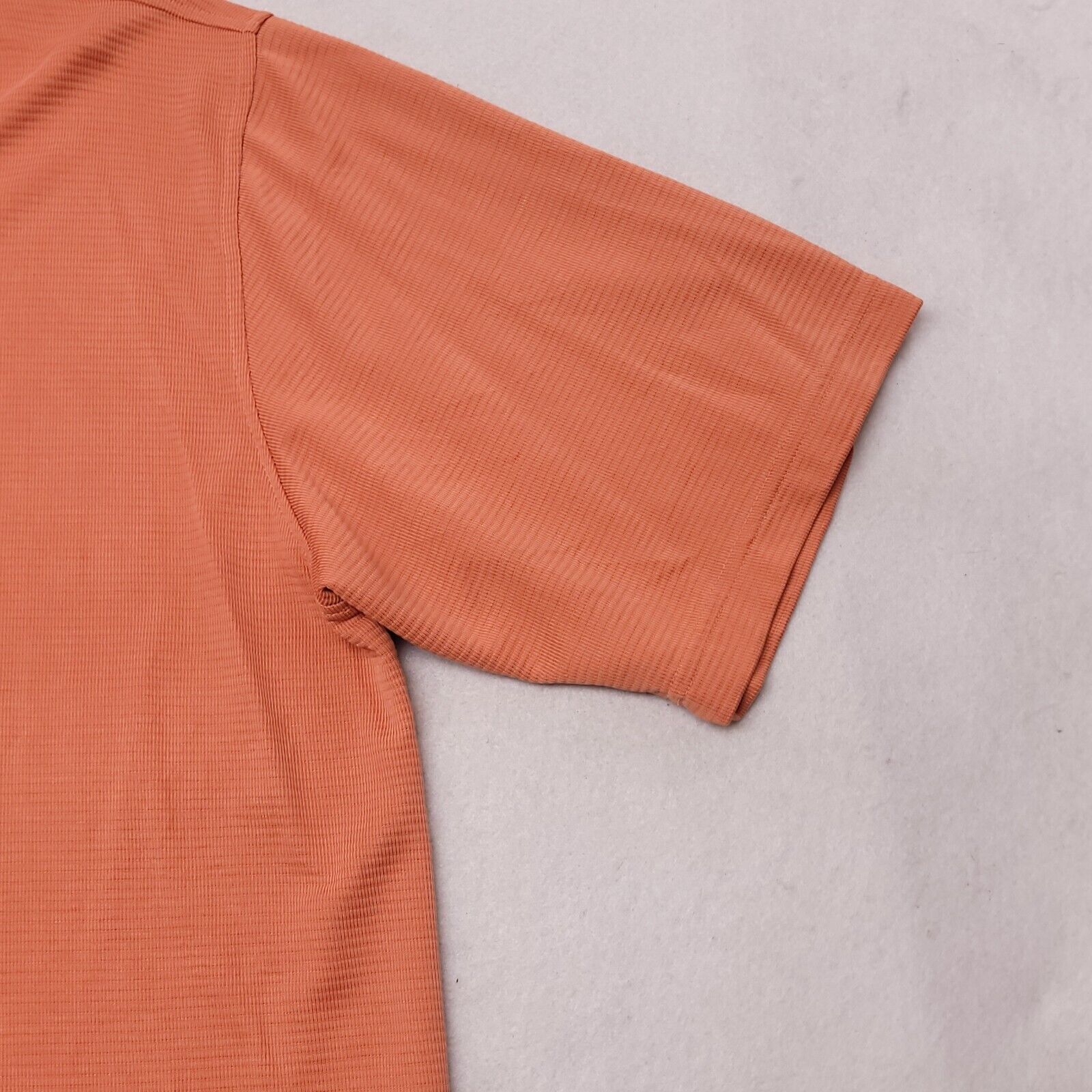 BUGATCHI Bugatchi Vomo Casual Pullover Polo Shirt Mens Size L Orange Size US L / EU 52-54 / 3 - 5 Thumbnail