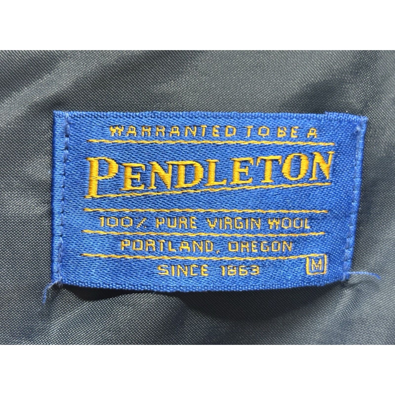 Pendleton Pendleton Wool Shirt Mens Medium Multicolor Plaid Button-Up Long Sleeve Size 40R - 5 Thumbnail