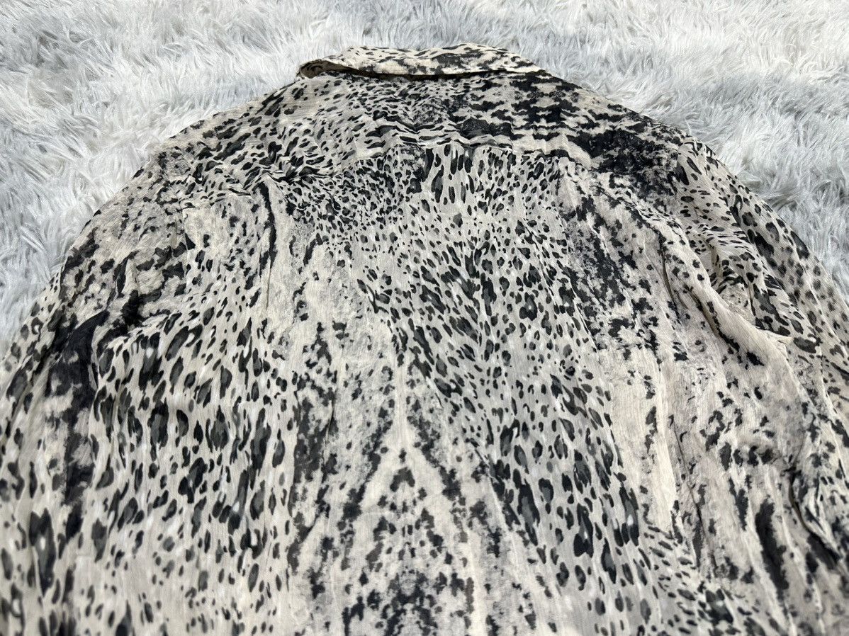 Tornado Mart 🔥Sick Y2K Tornado Mart Leopard Shirt See Through Size US M / EU 48-50 / 2 - 10 Thumbnail