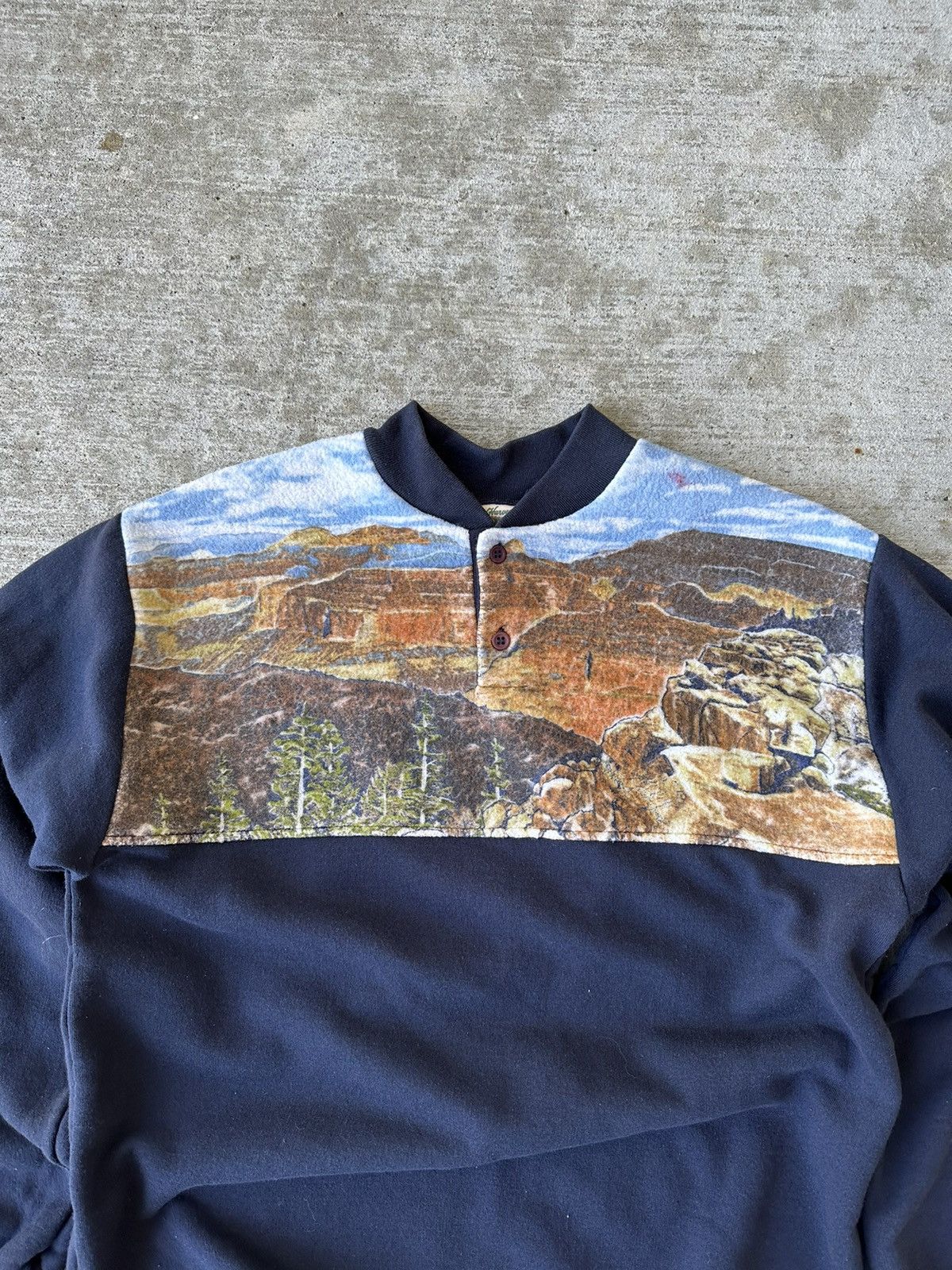 Vintage 90s Grand Canyon Graphic Nature Sweatshirt Size US M / EU 48-50 / 2 - 2 Thumbnail