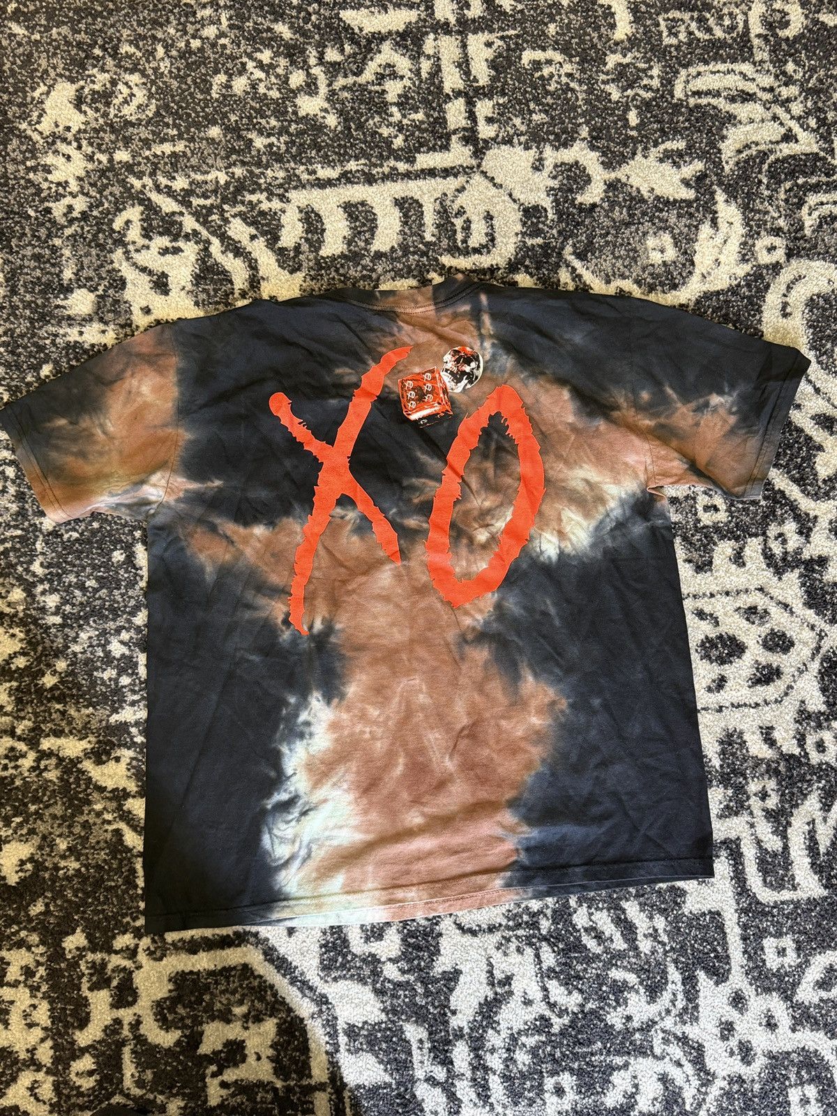 The Weeknd XO The Weeknd After Hours Casino Dice Tee Tie Dye – NEW Size US XXL / EU 58 / 5 - 3 Thumbnail