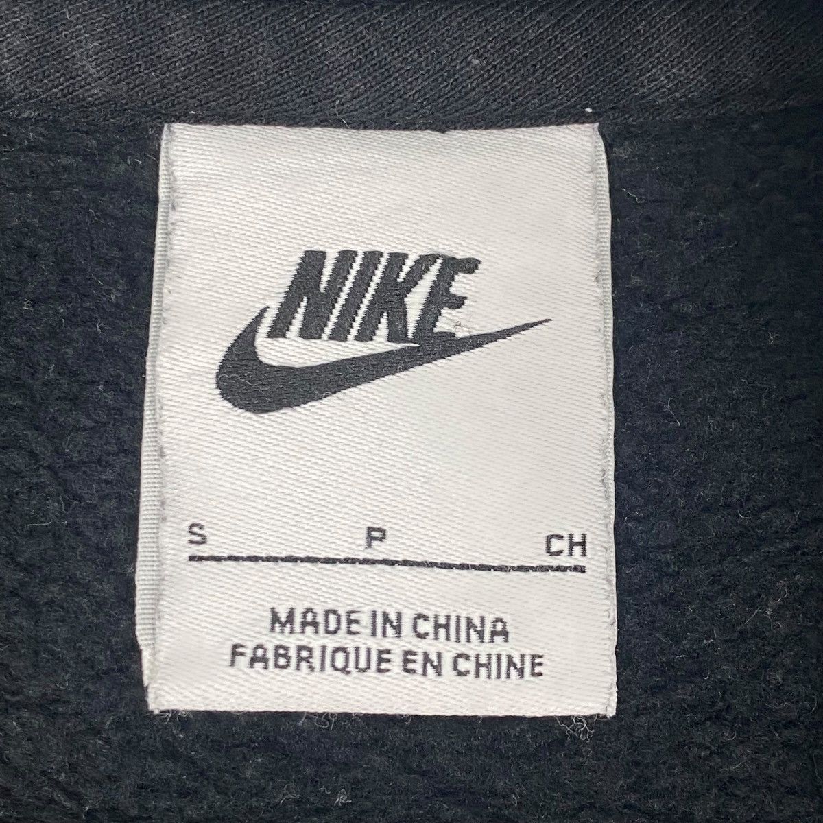Vintage Vintage Nike Hoodie Sweater Big Logo Black Pullover Size L Size US L / EU 52-54 / 3 - 7 Thumbnail