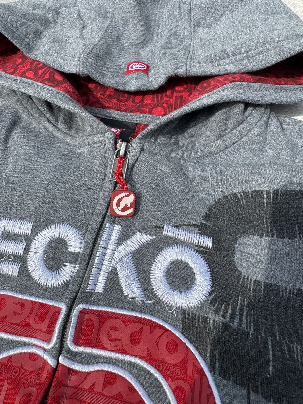 Ecko Unltd. Vintage Ecko Untdl Unisex Graffiti Zip Hoodie Size US M / EU 48-50 / 2 - 6 Thumbnail