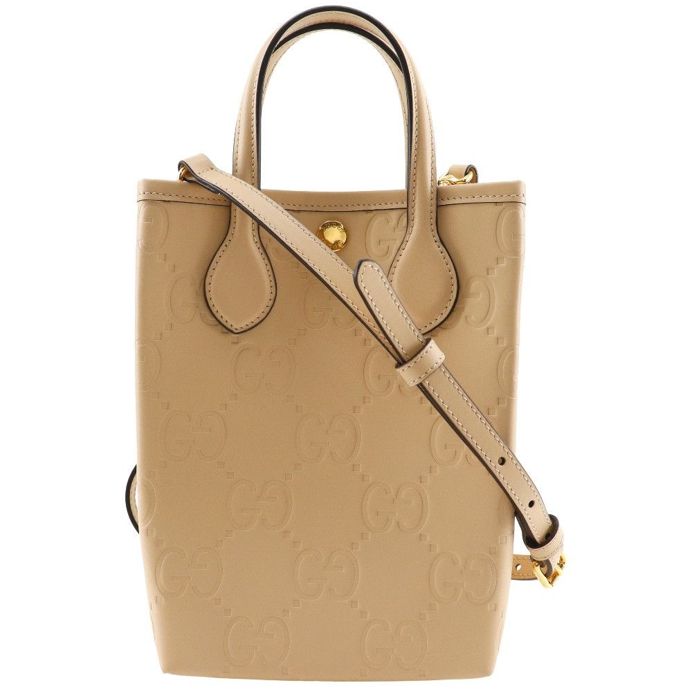 Gucci Gucci Gucci Super Mini Bag Leather 2way Bag Leather Handbag 790133 DUTY FREE for USA Size ONE SIZE - 1 Thumbnail